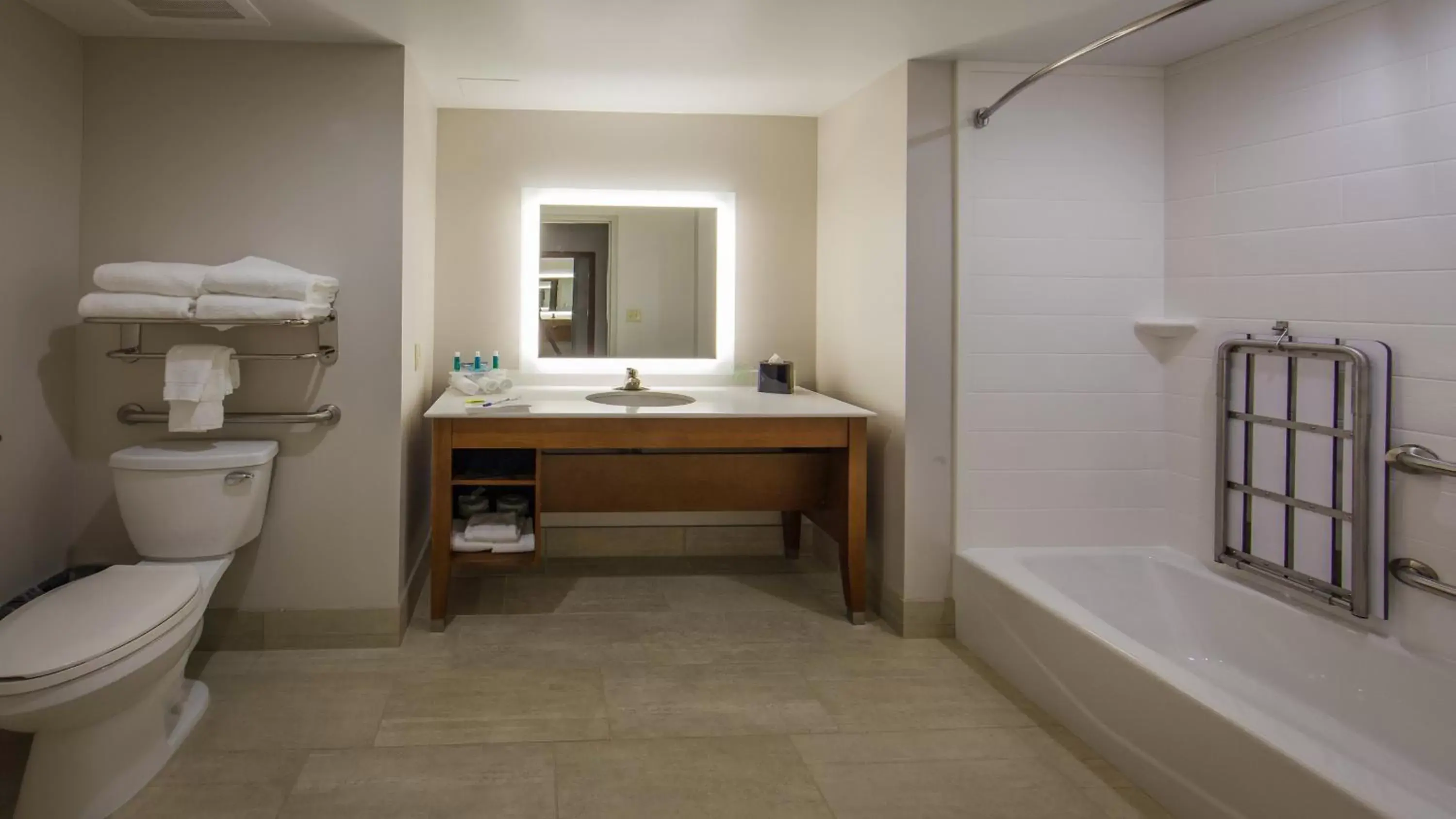 Bathroom in Holiday Inn Express Gatlinburg Downtown, an IHG Hotel