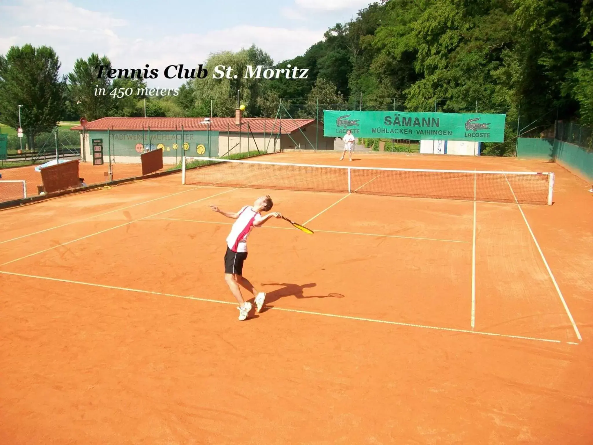 Tennis court, Tennis/Squash in Sport & Wellnesshotel San Gian St. Moritz