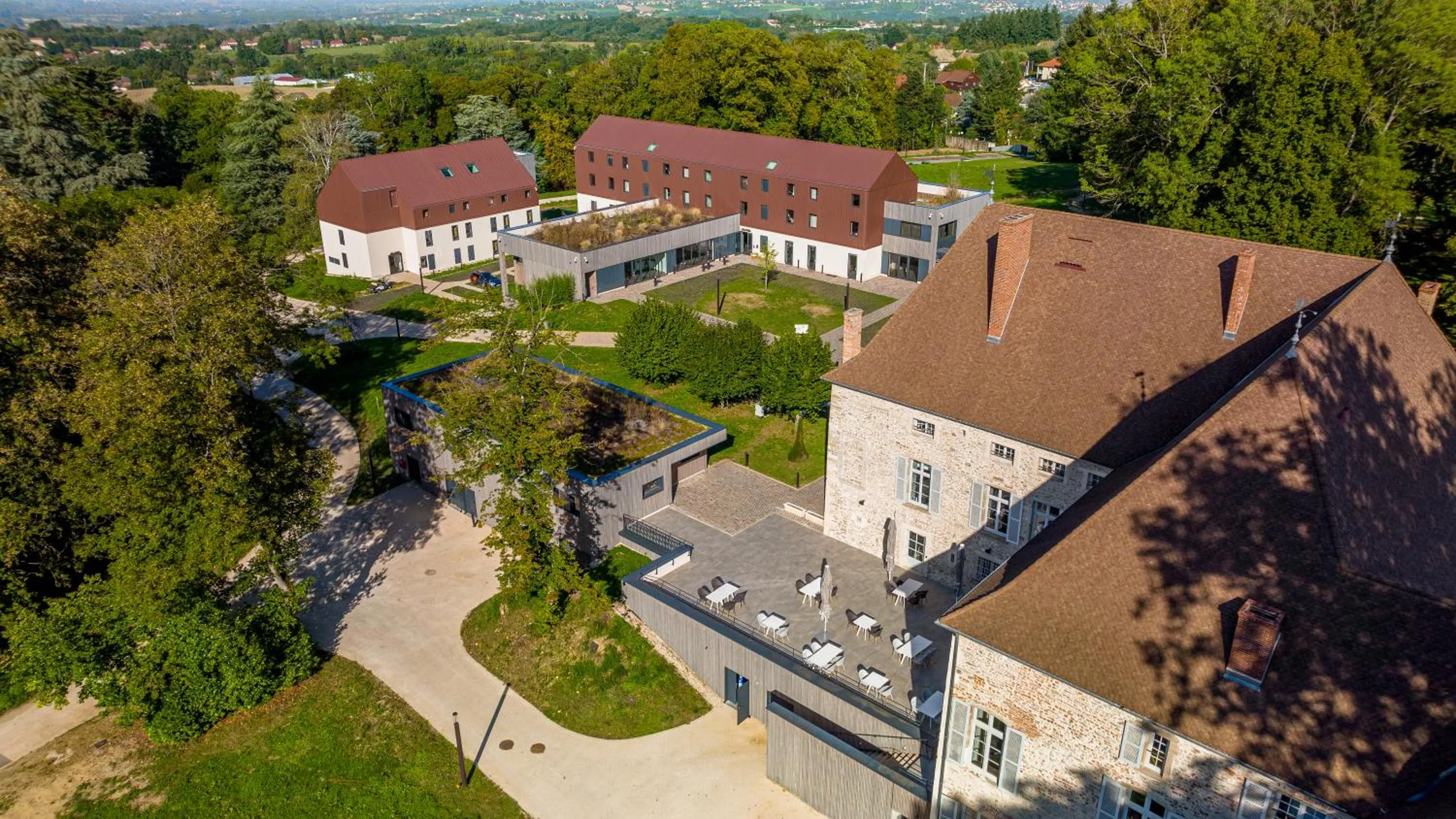 Bird's eye view in Domaine de Dolomieu Hotel & Spa - BW Premier Collection