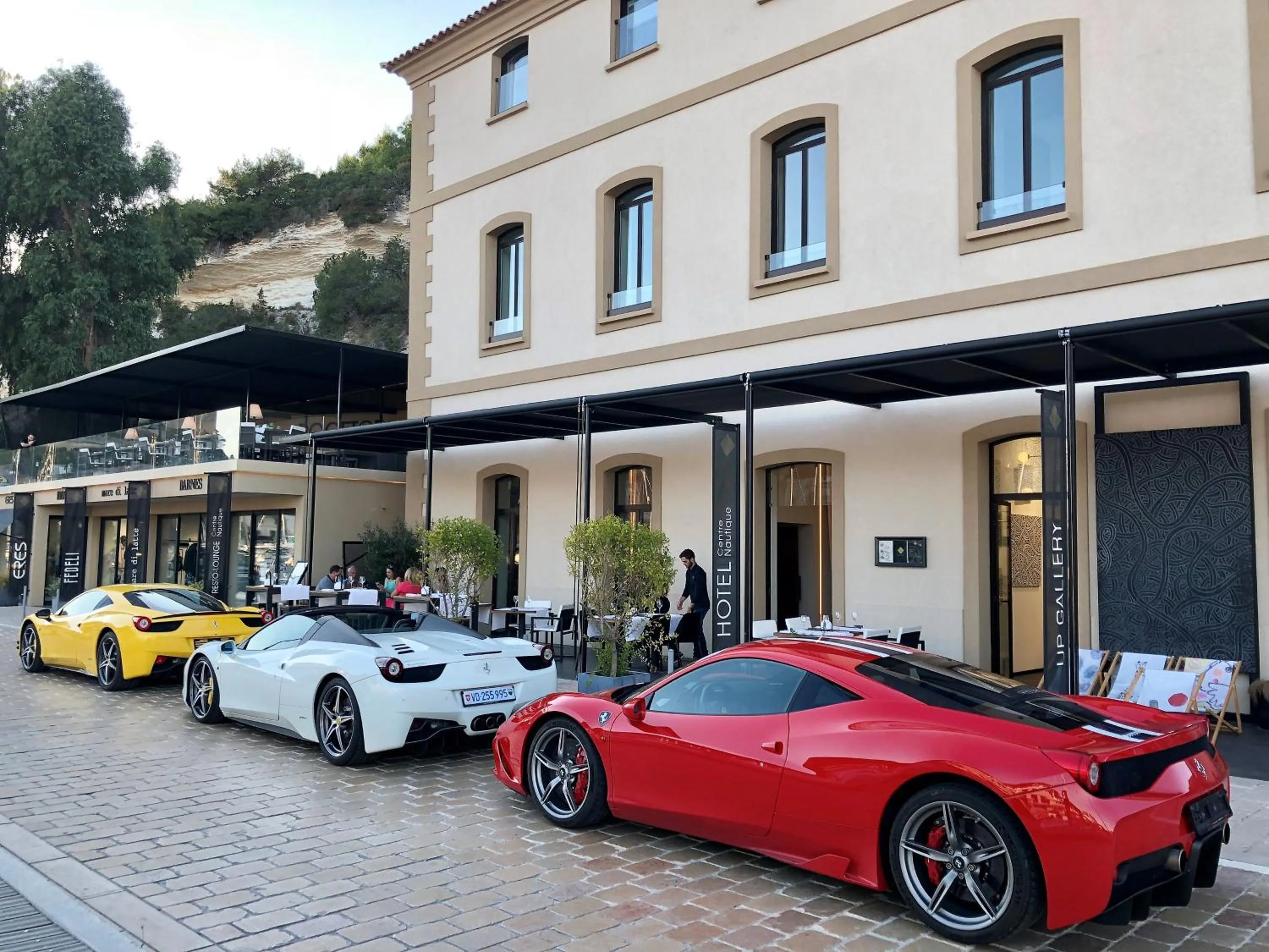 Facade/entrance in Hotel Centre Nautique