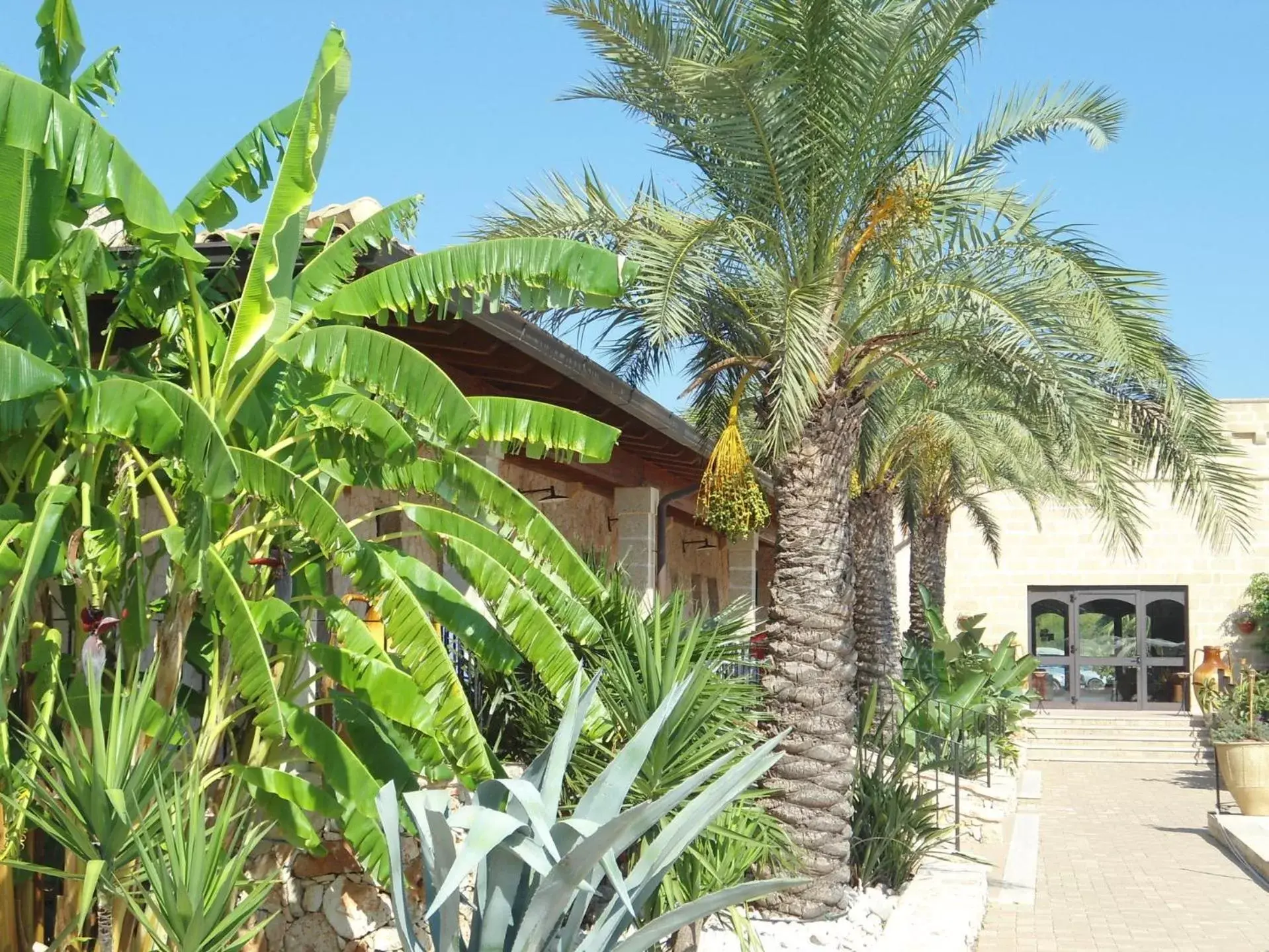 Patio, Garden in Hotel Masseria Le Pajare