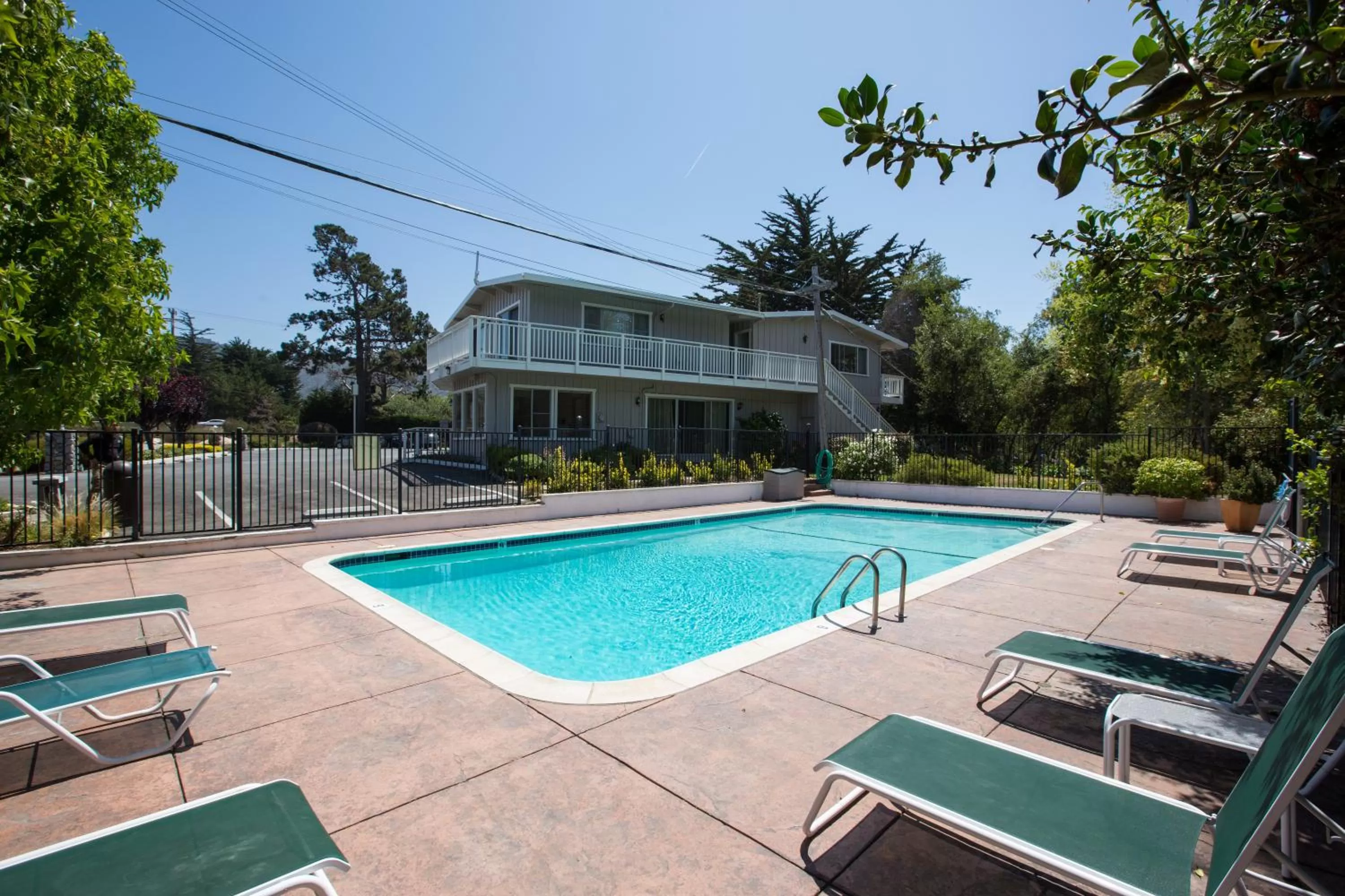 Swimming pool in Carmel River Inn & Cottages