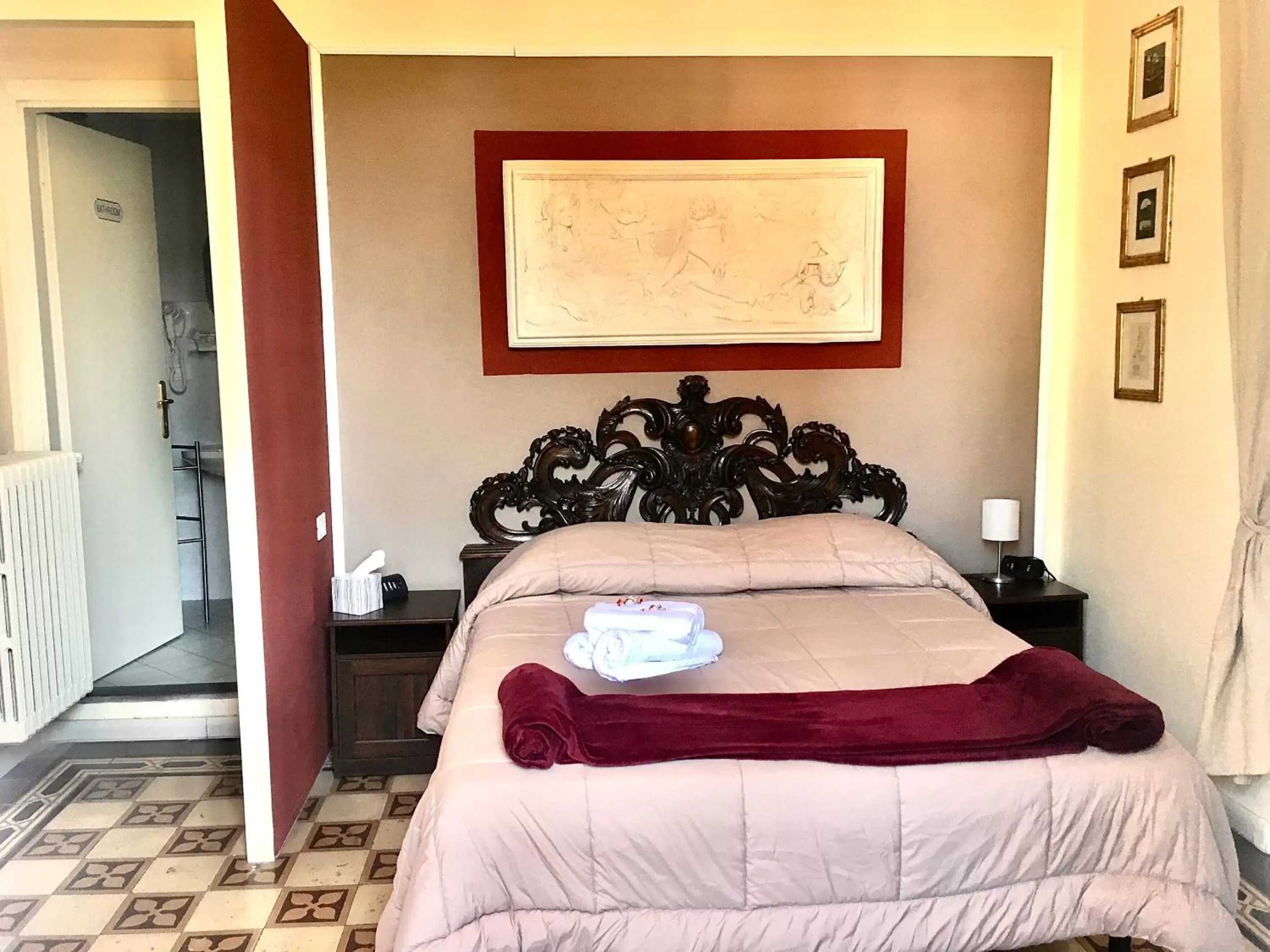 Bedroom in Villa San Donato B&B