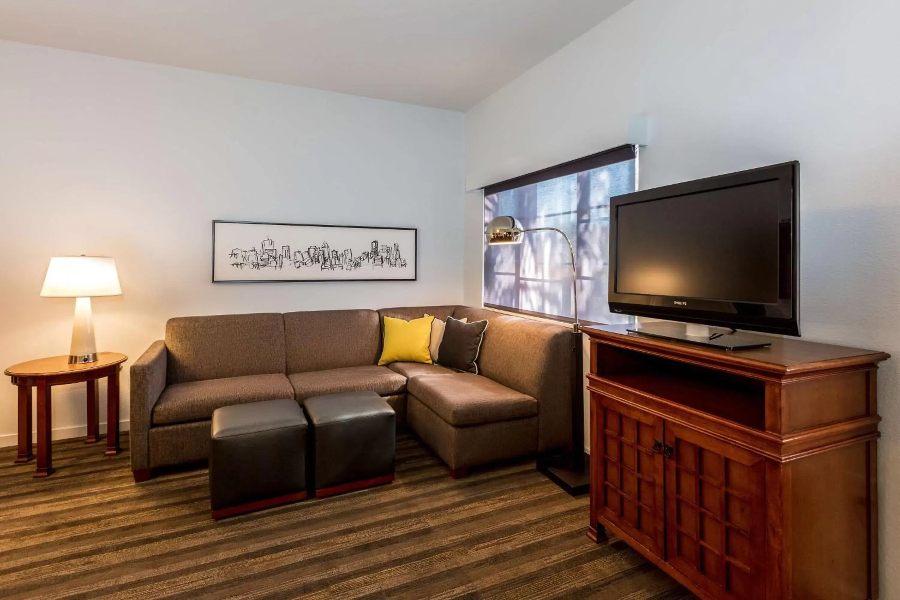 Photo of the whole room, TV/Entertainment Center in Hyatt House San Ramon