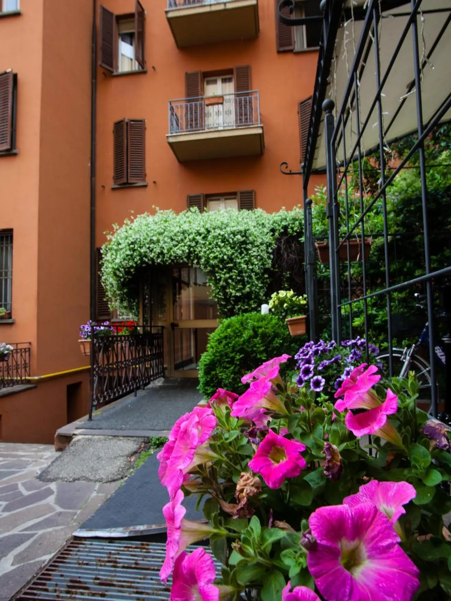 Garden, Property Building in Hotel Astoria