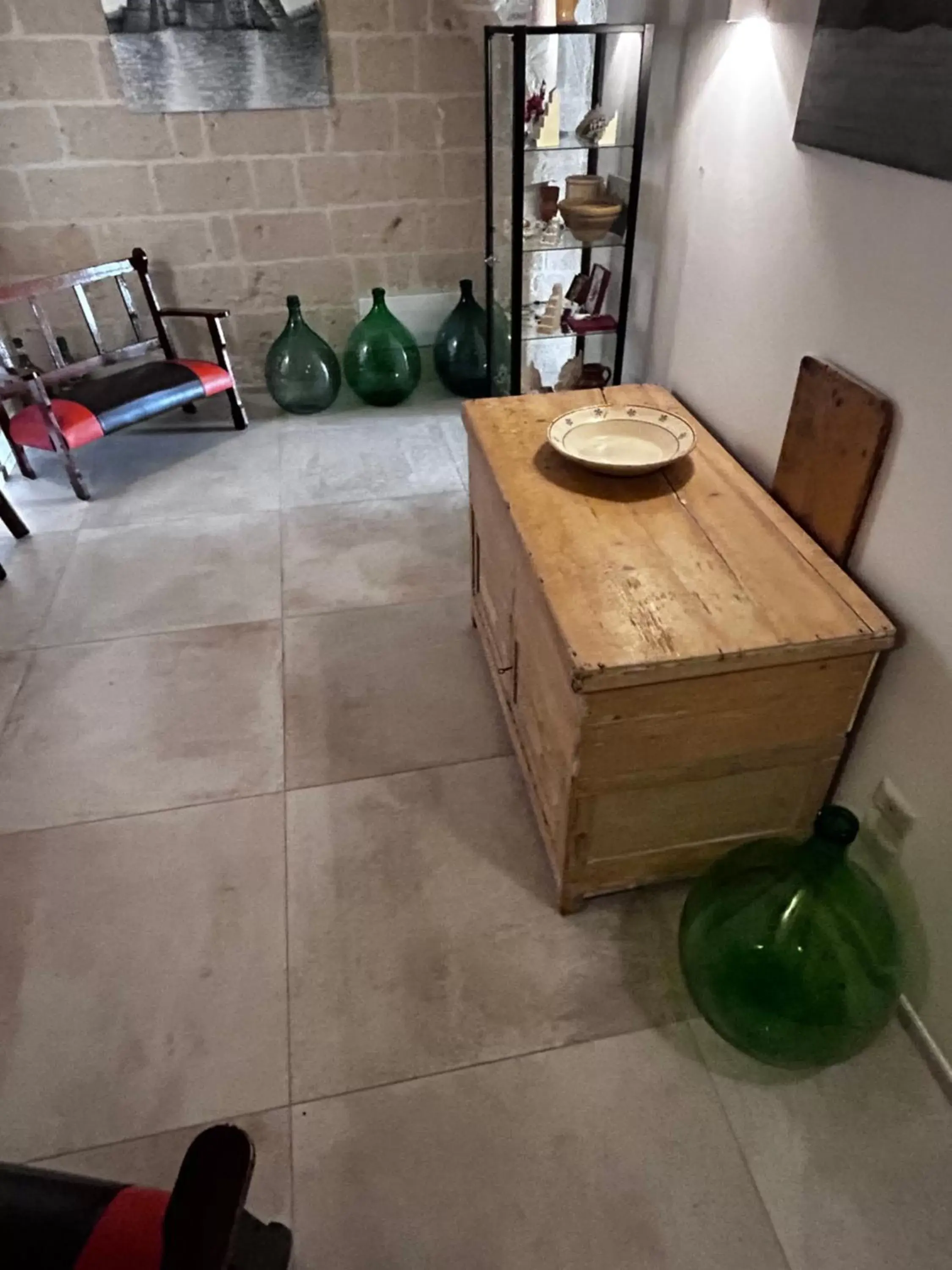 Seating area, Bathroom in Recinto antico Sweet Rooms