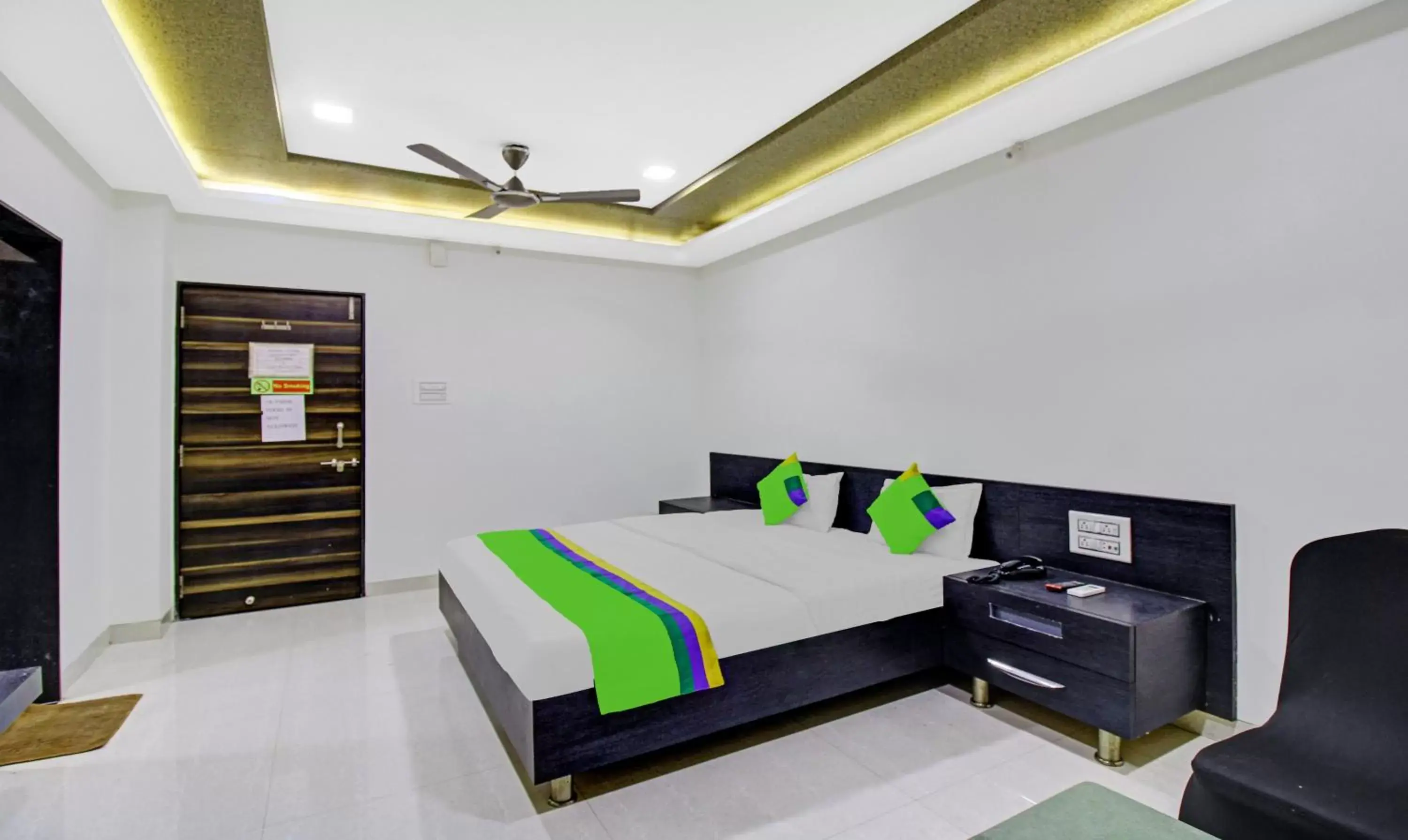 Bedroom, Bed in Treebo Baby Pearl Bedroom, Bed in Treebo Baby Pearl