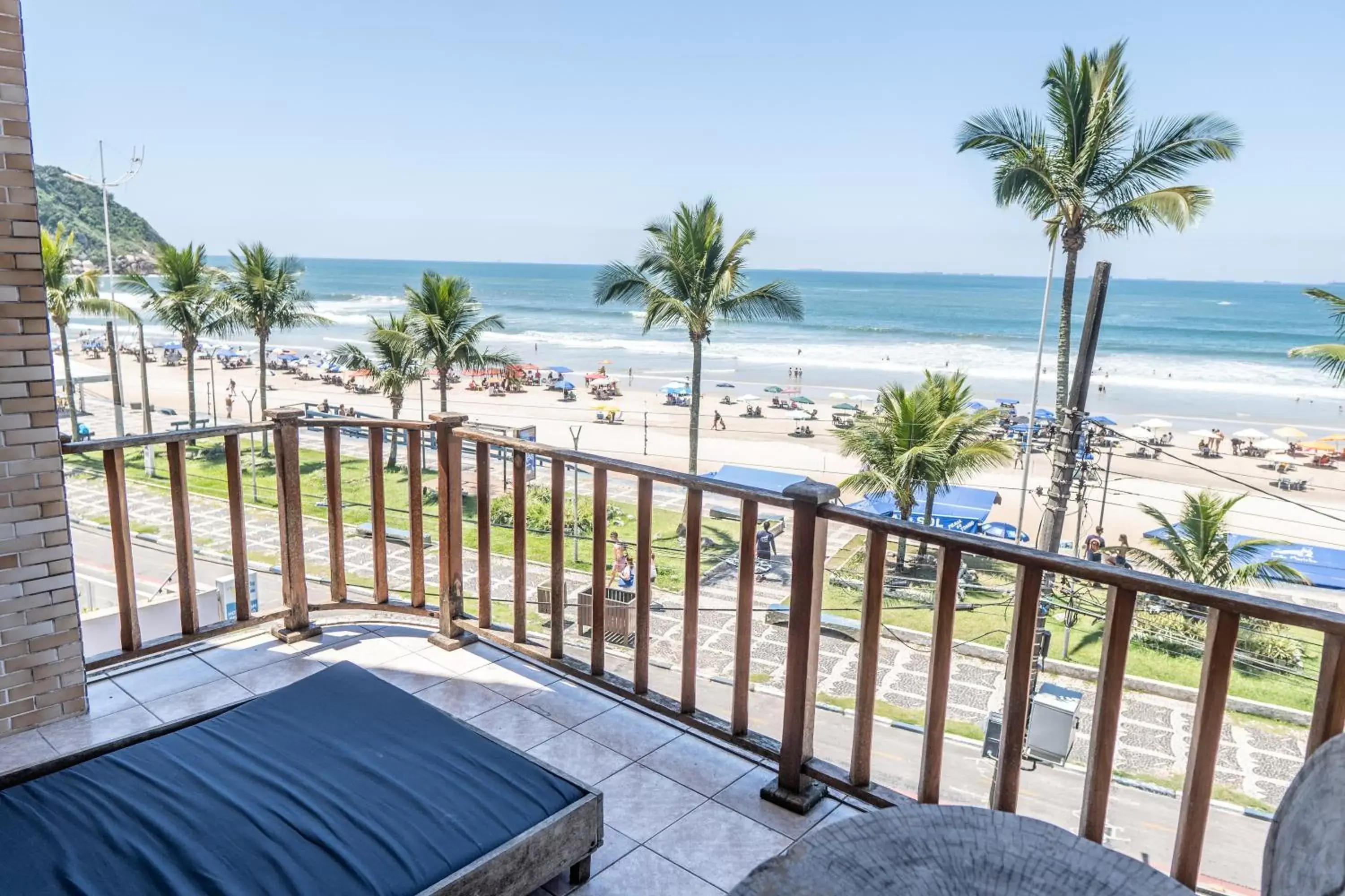 View (from property/room) in Strand Hotel Guarujá Frente Mar