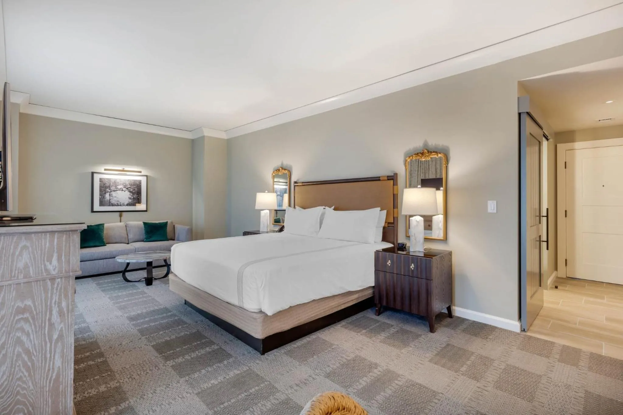Photo of the whole room, Bed in Omni Barton Creek Resort and Spa Austin
