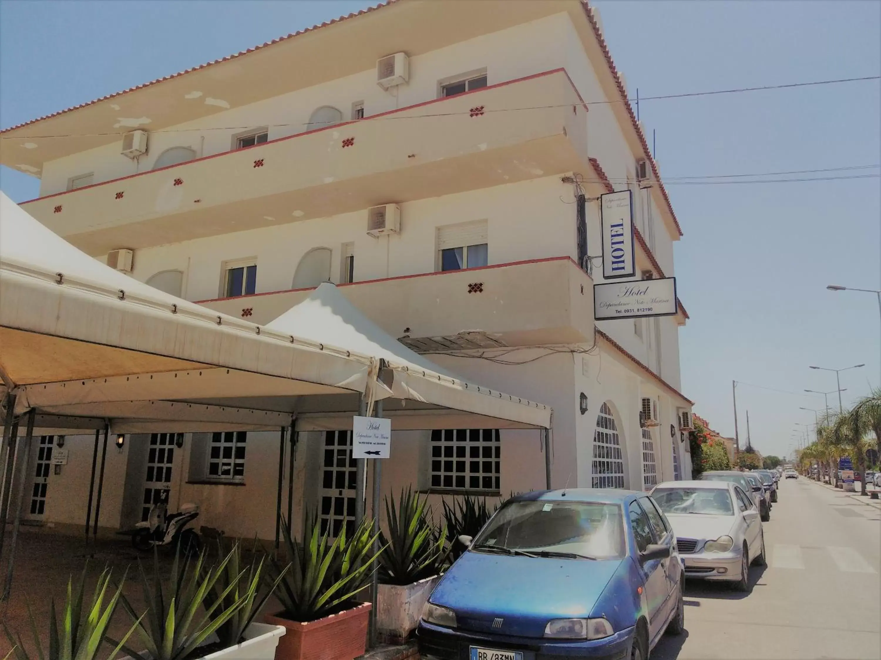 Property Building in Hotel Noto Marina Beach