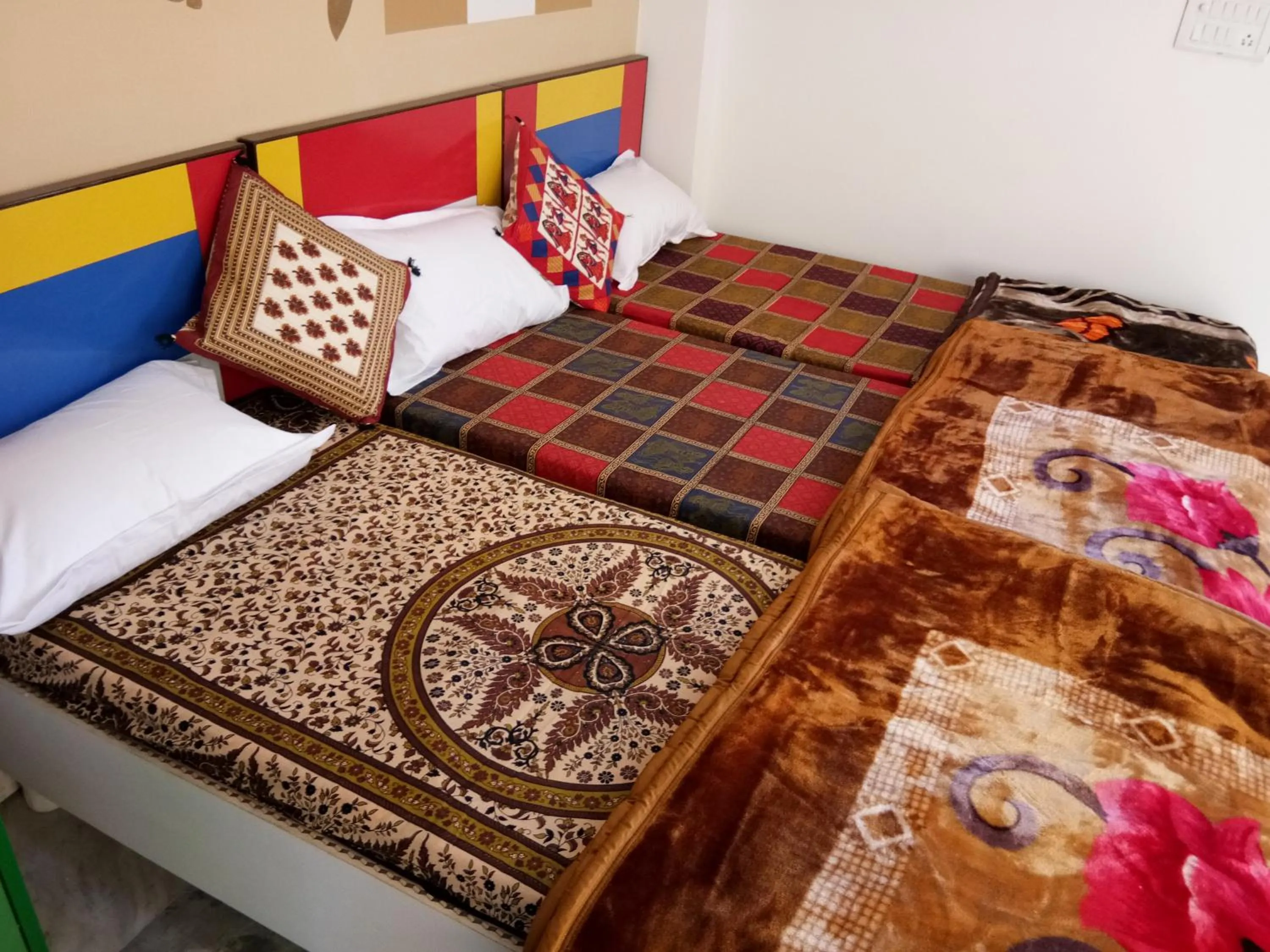 Photo of the whole room, Bed in Friends Home Stay - Agra