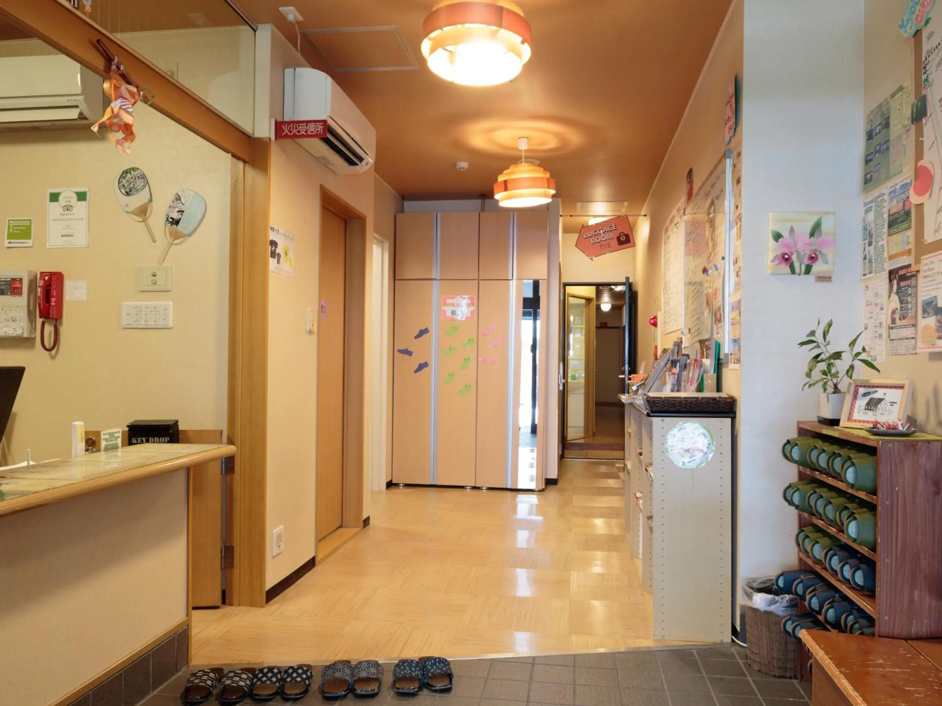 Lobby or reception, Lobby/Reception in Kyoto Hana Hostel