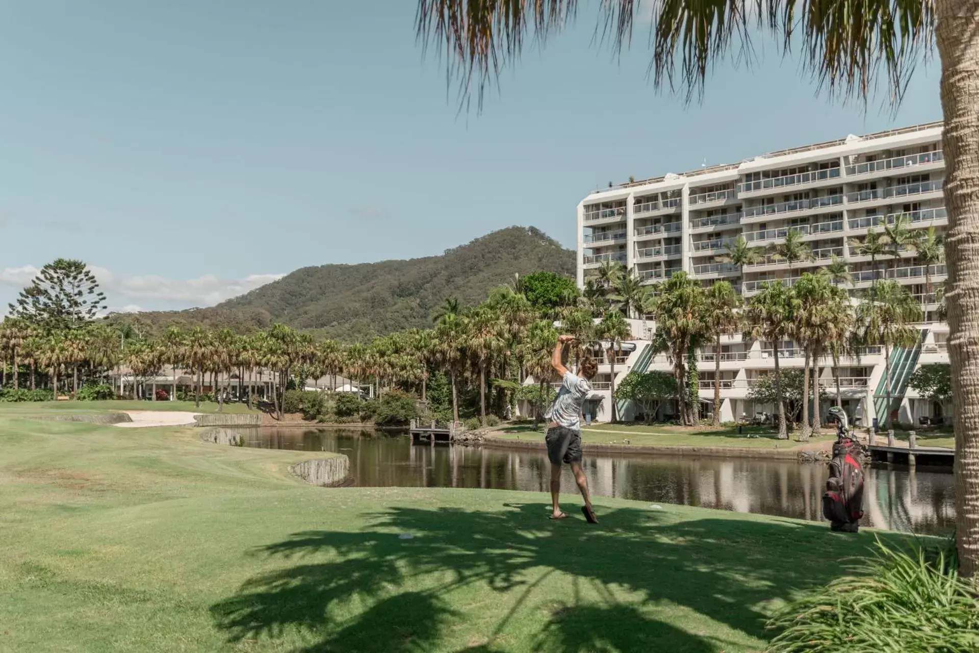 Golfcourse, Swimming Pool in Charlesworth Bay Beach Resort