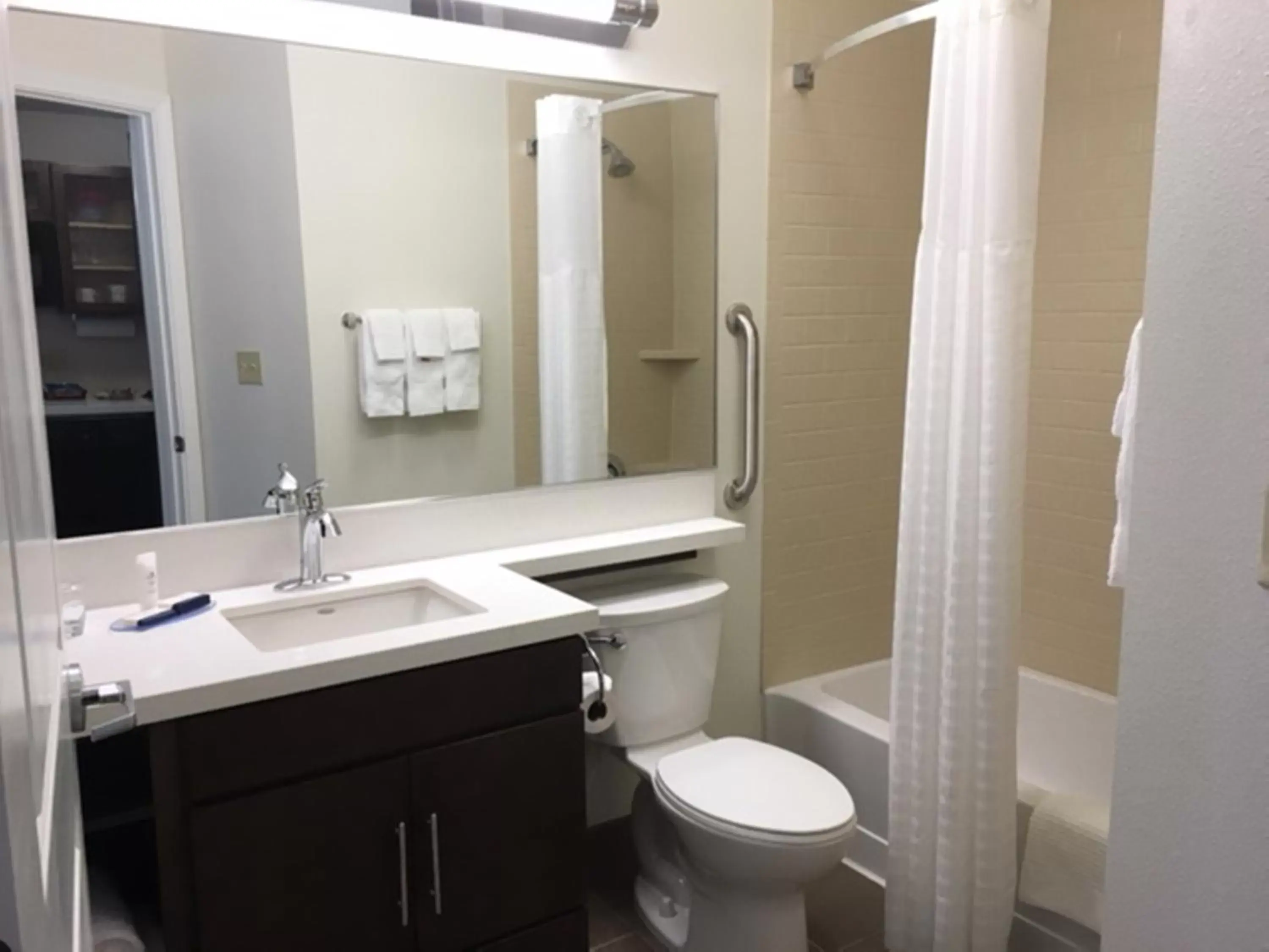 Bathroom in Candlewood Suites Vancouver/Camas, an IHG Hotel