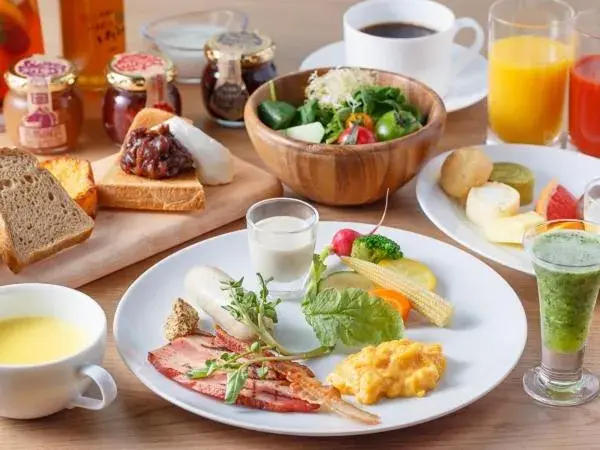 Food close-up in Hotel Metropolitan Sendai East