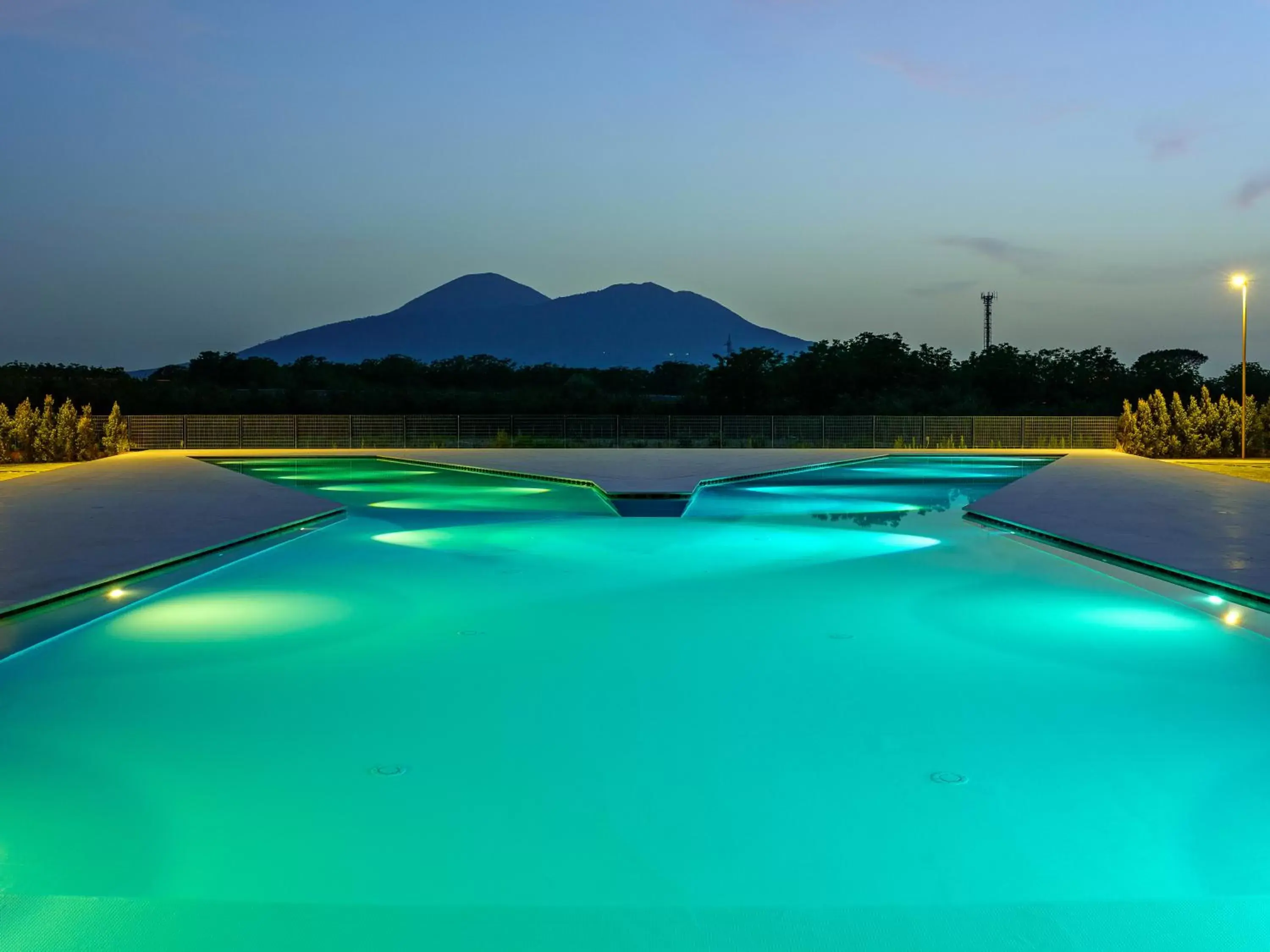 Natural landscape, Swimming Pool in Secret Garden