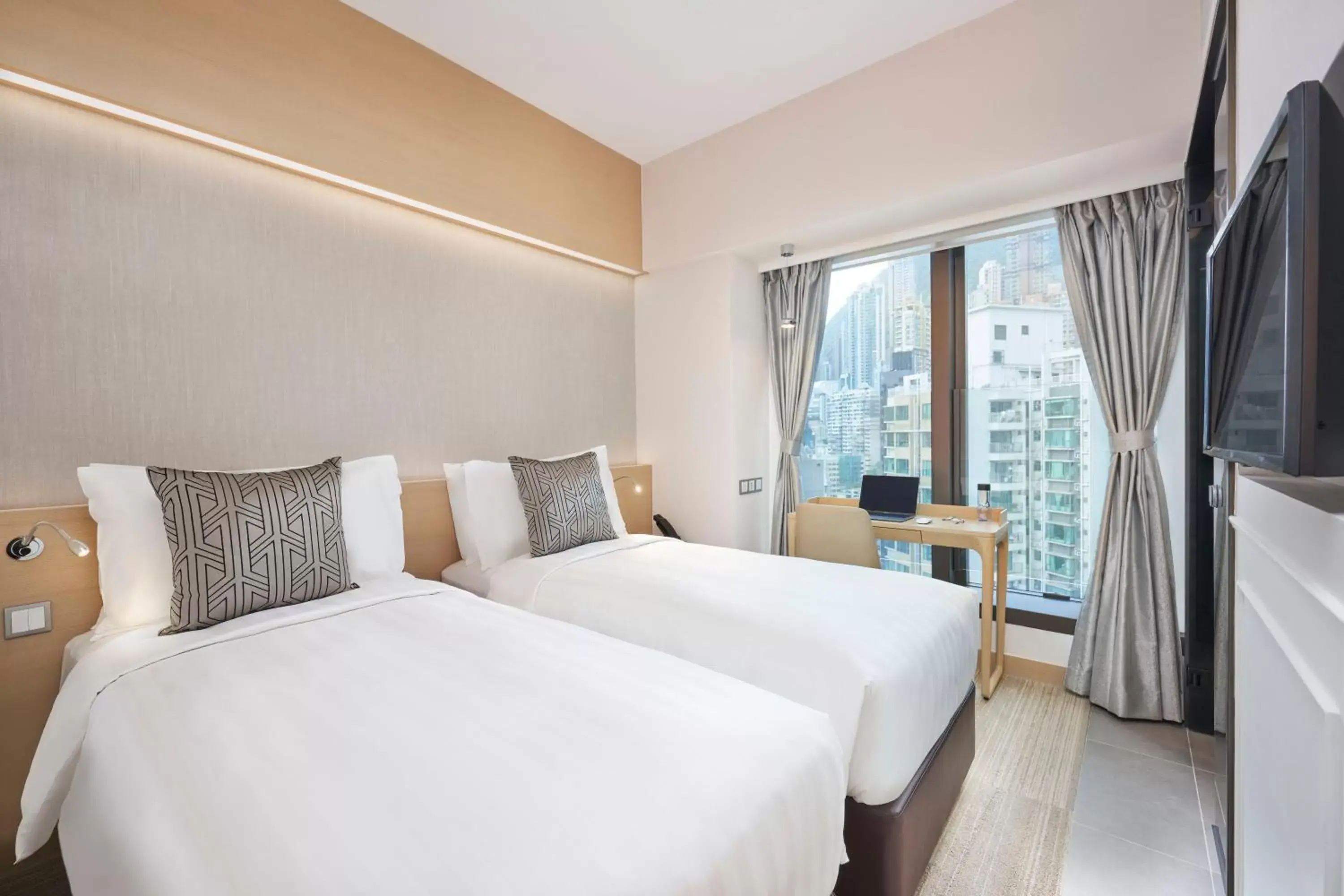 Bed in Y Hotel Hong Kong