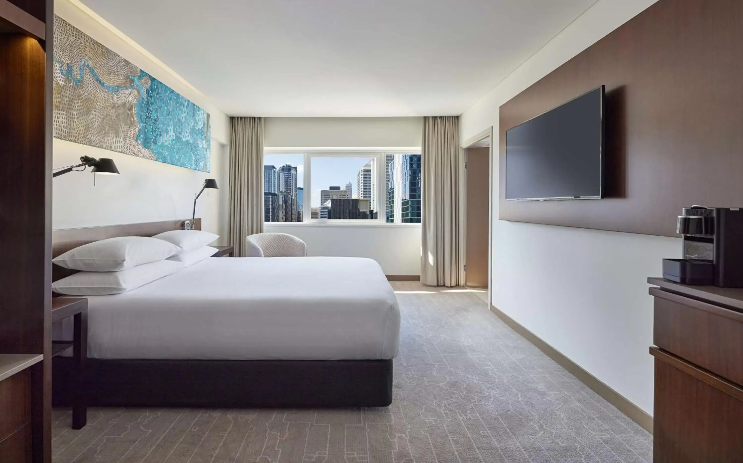 Bedroom in Hyatt Regency Brisbane