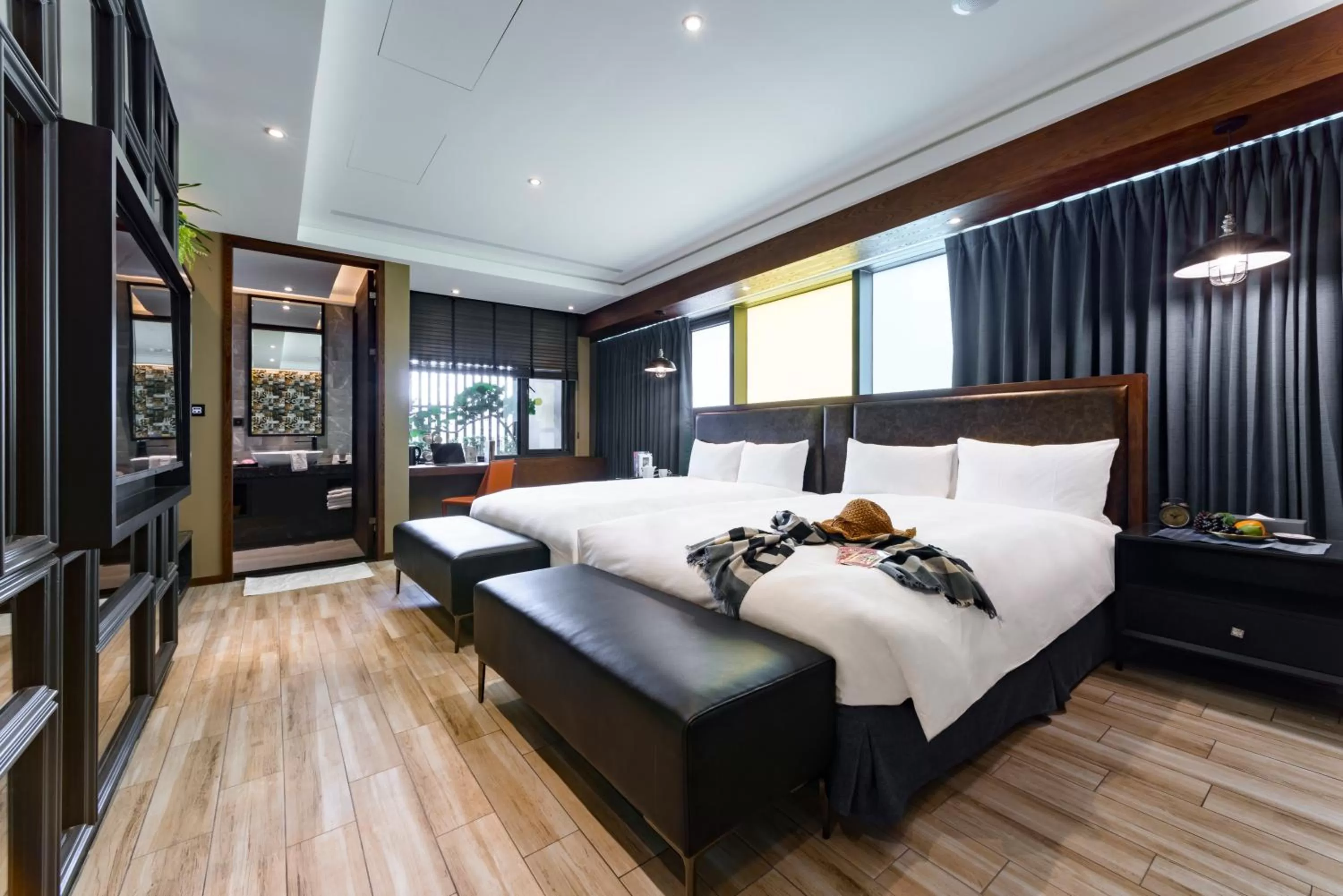 Photo of the whole room, Bed in Norway Forest Motel - Wen Chuang Branch