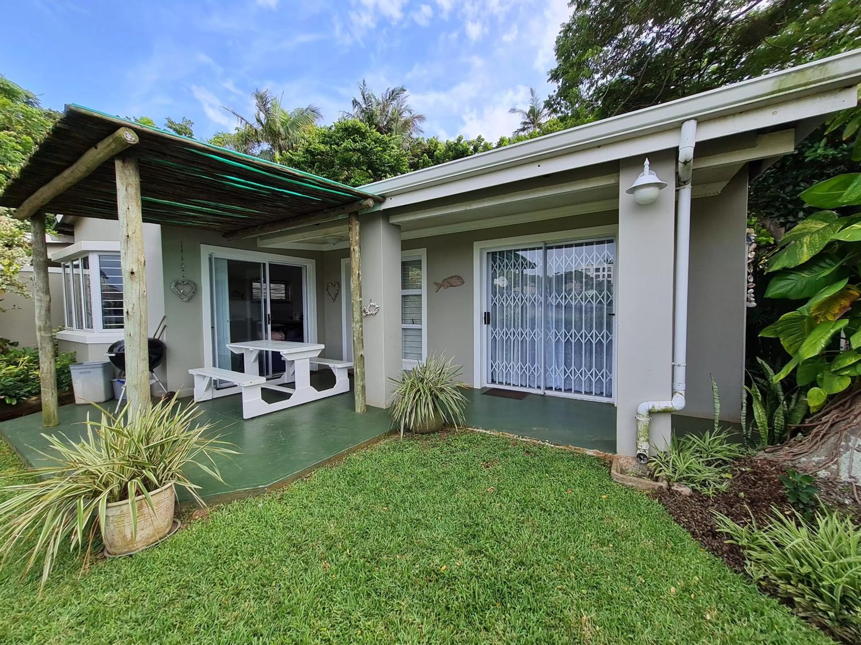 Garden in Shaka's Seat Guesthouse