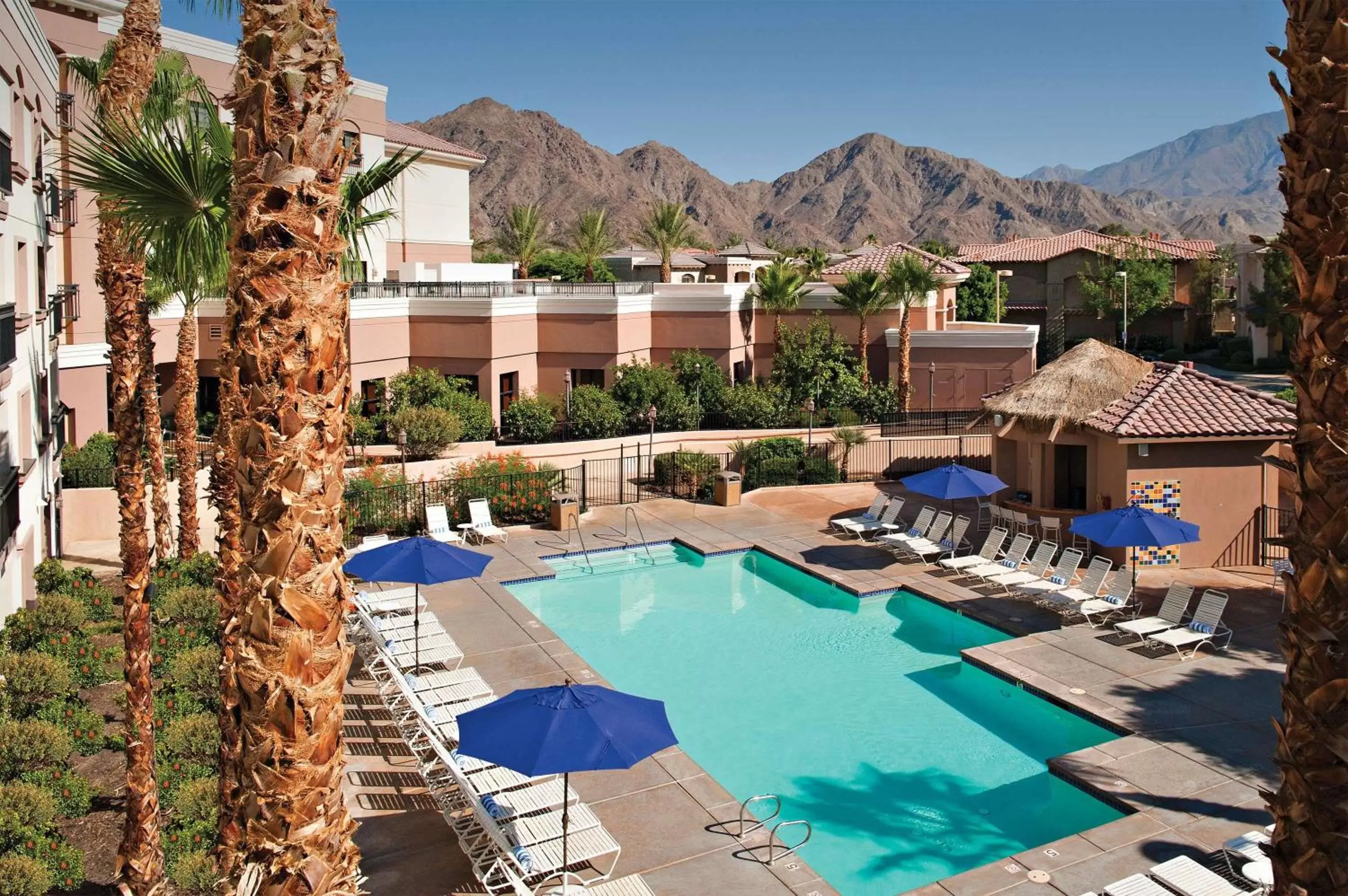 Pool View in Embassy Suites La Quinta Hotel & Spa