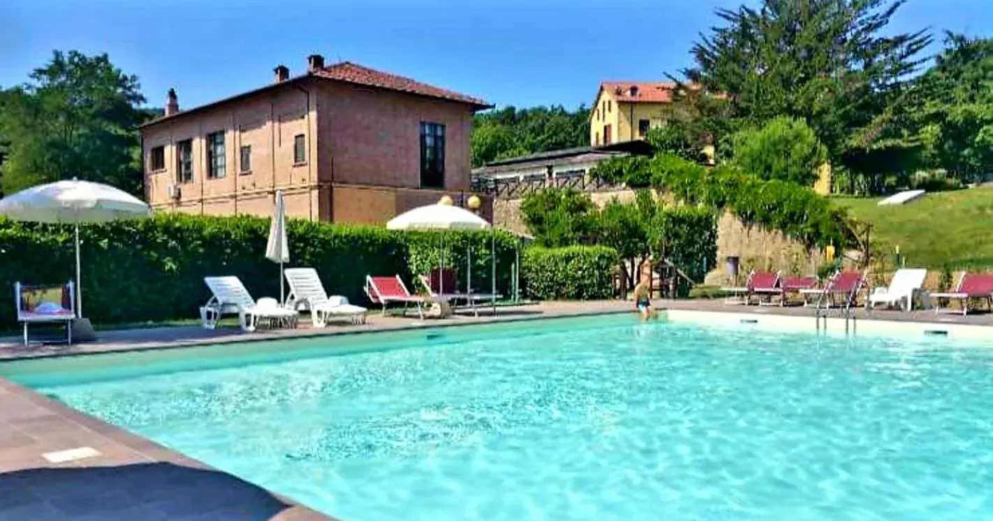 Swimming pool, Property Building in Hotel Residence Sant'Uberto