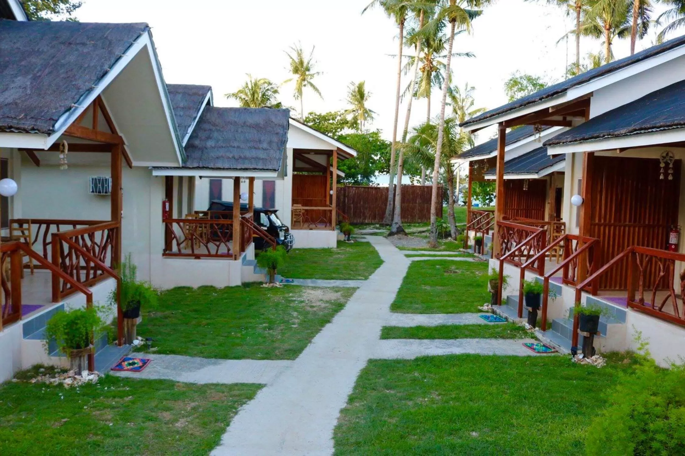 Facade/entrance in D's Oceanview Beach Resort