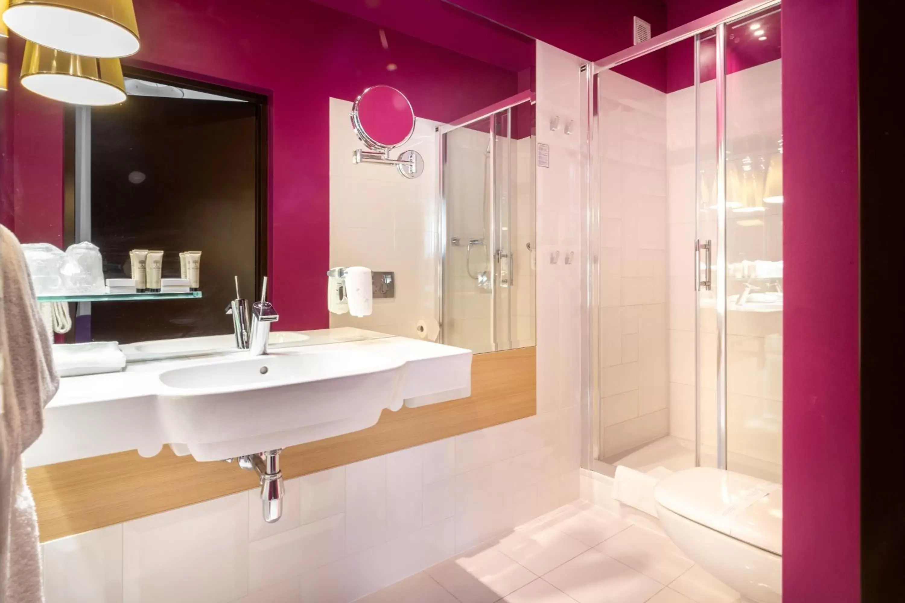 Bathroom in Best Western Hotel Cristal