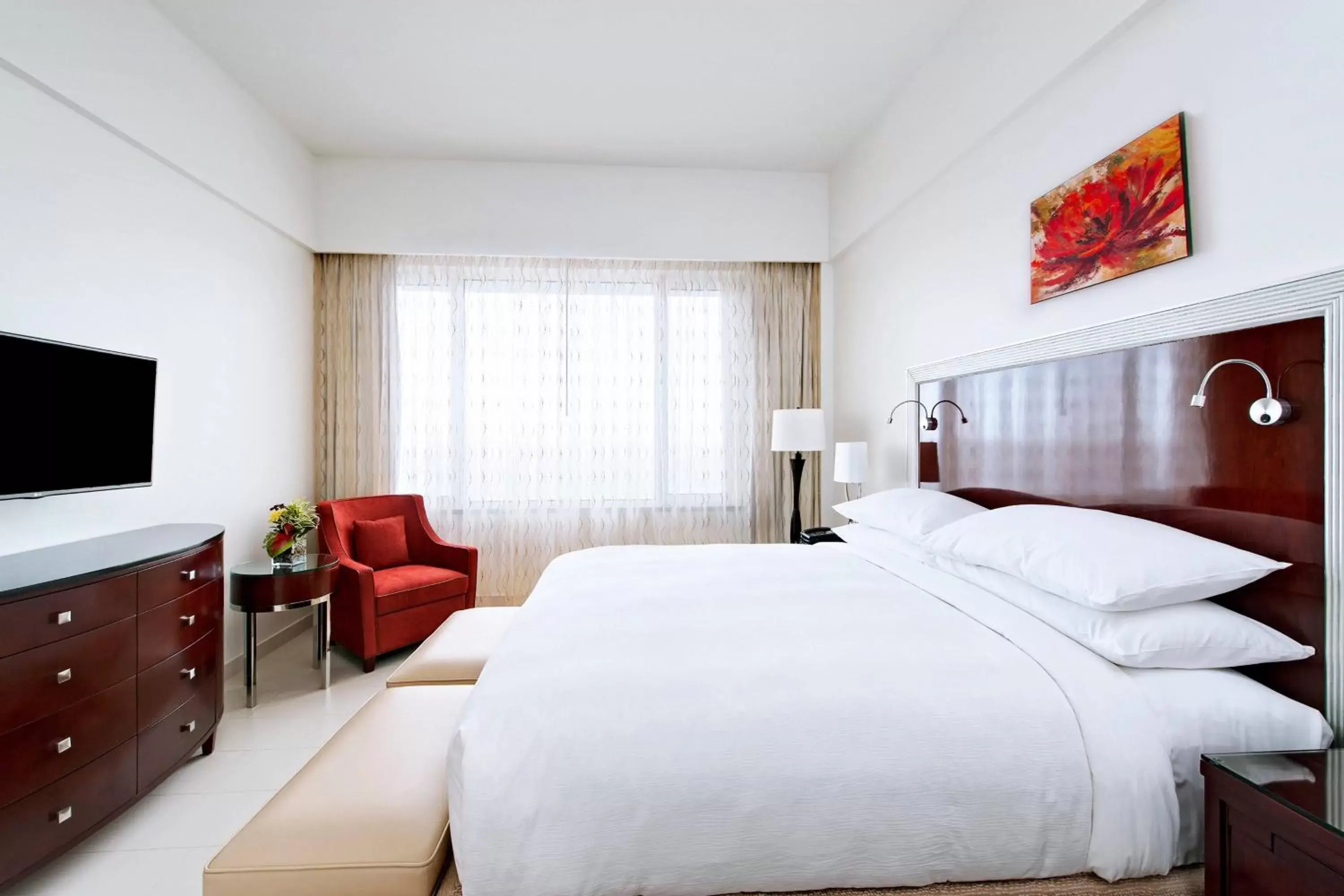 Bedroom, Bed in Guyana Marriott Hotel Georgetown