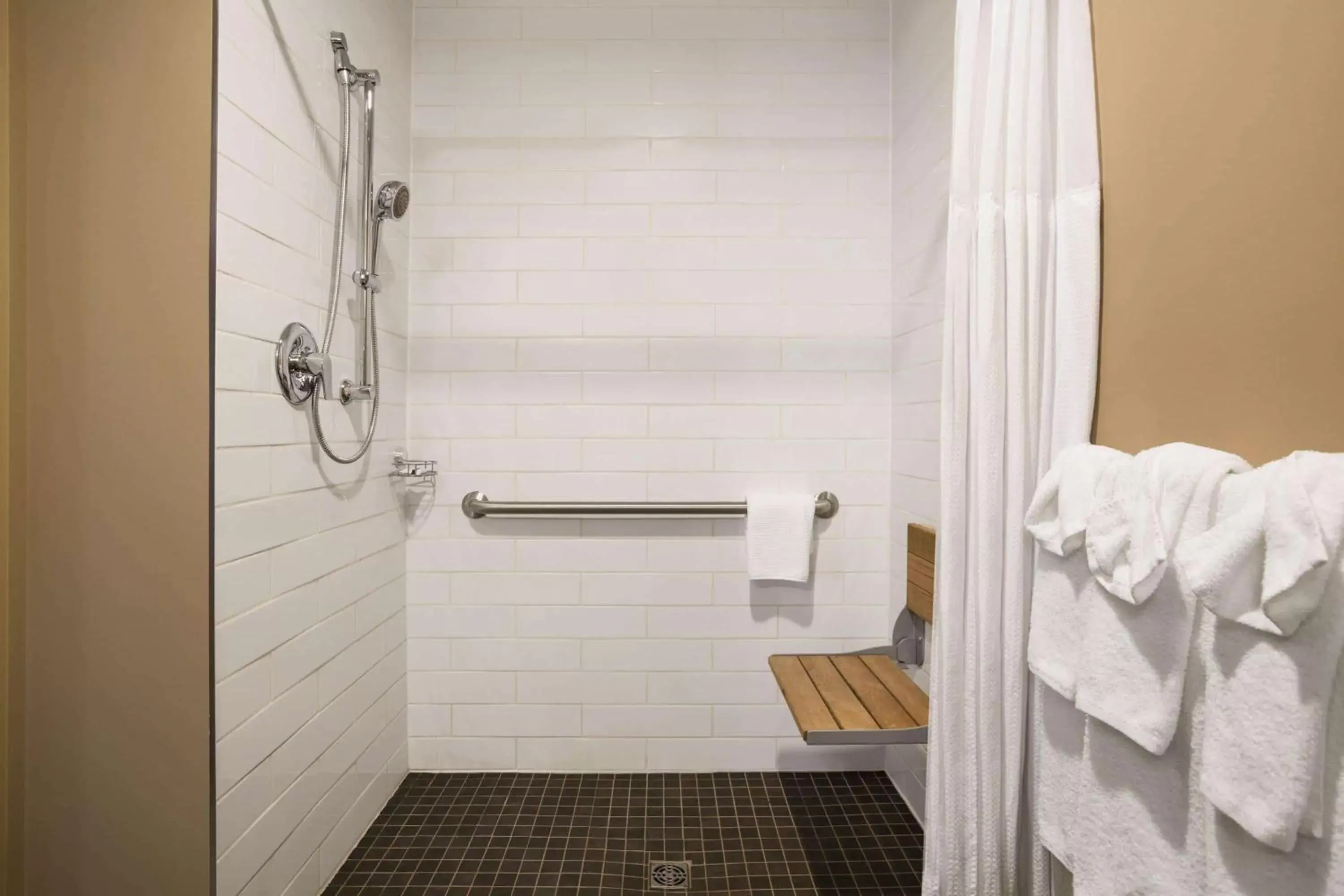 Bathroom in Microtel Inn & Suites by Wyndham Blackfalds