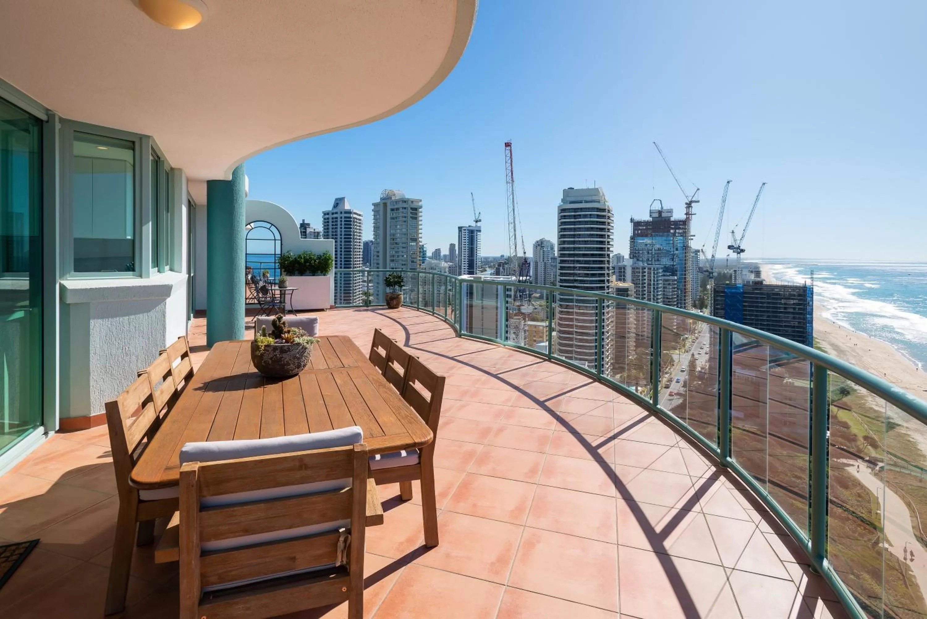 Balcony/Terrace in The Waterford on Main Beach