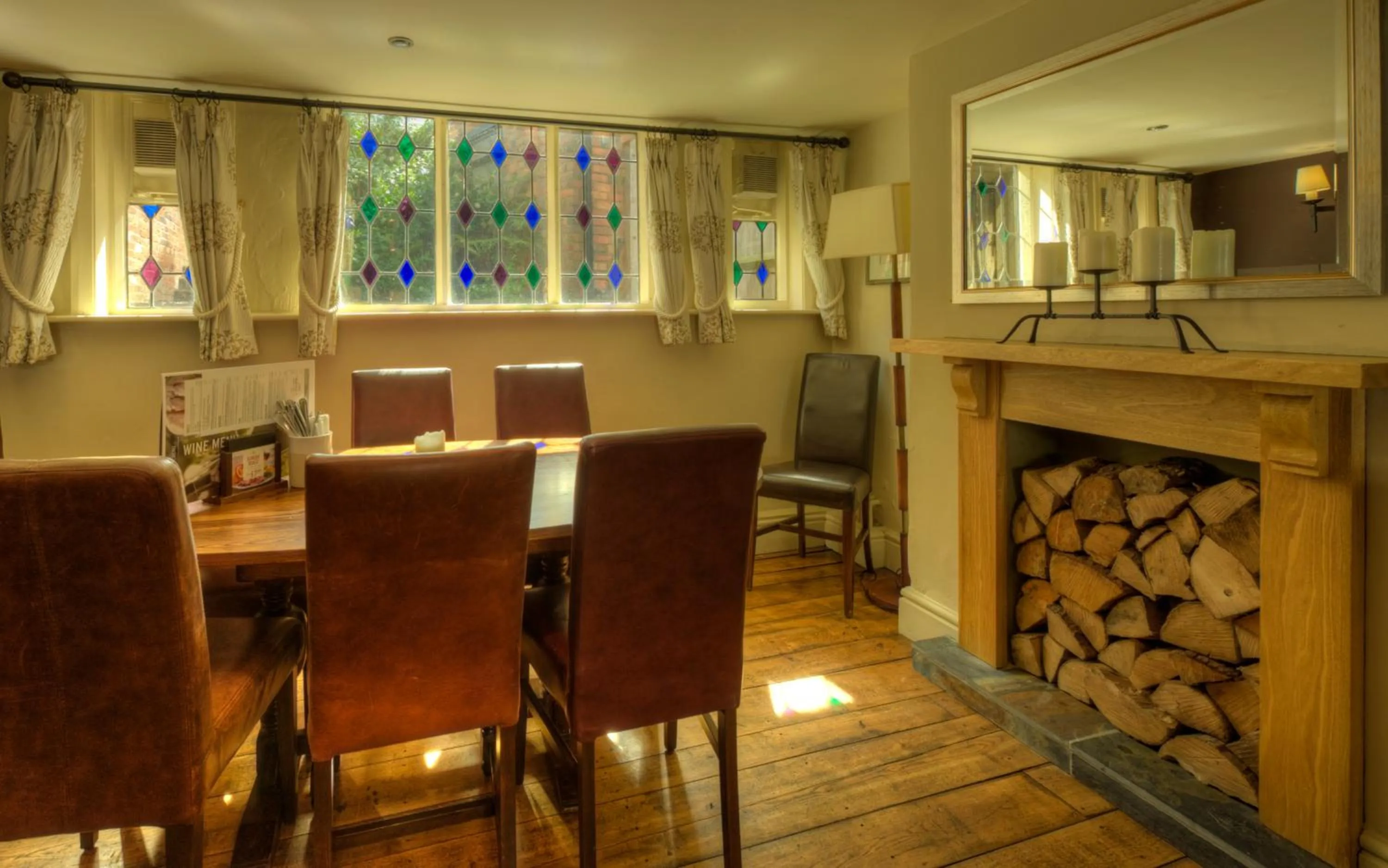 Dining area in Dog & Partridge by Chef & Brewer Collection