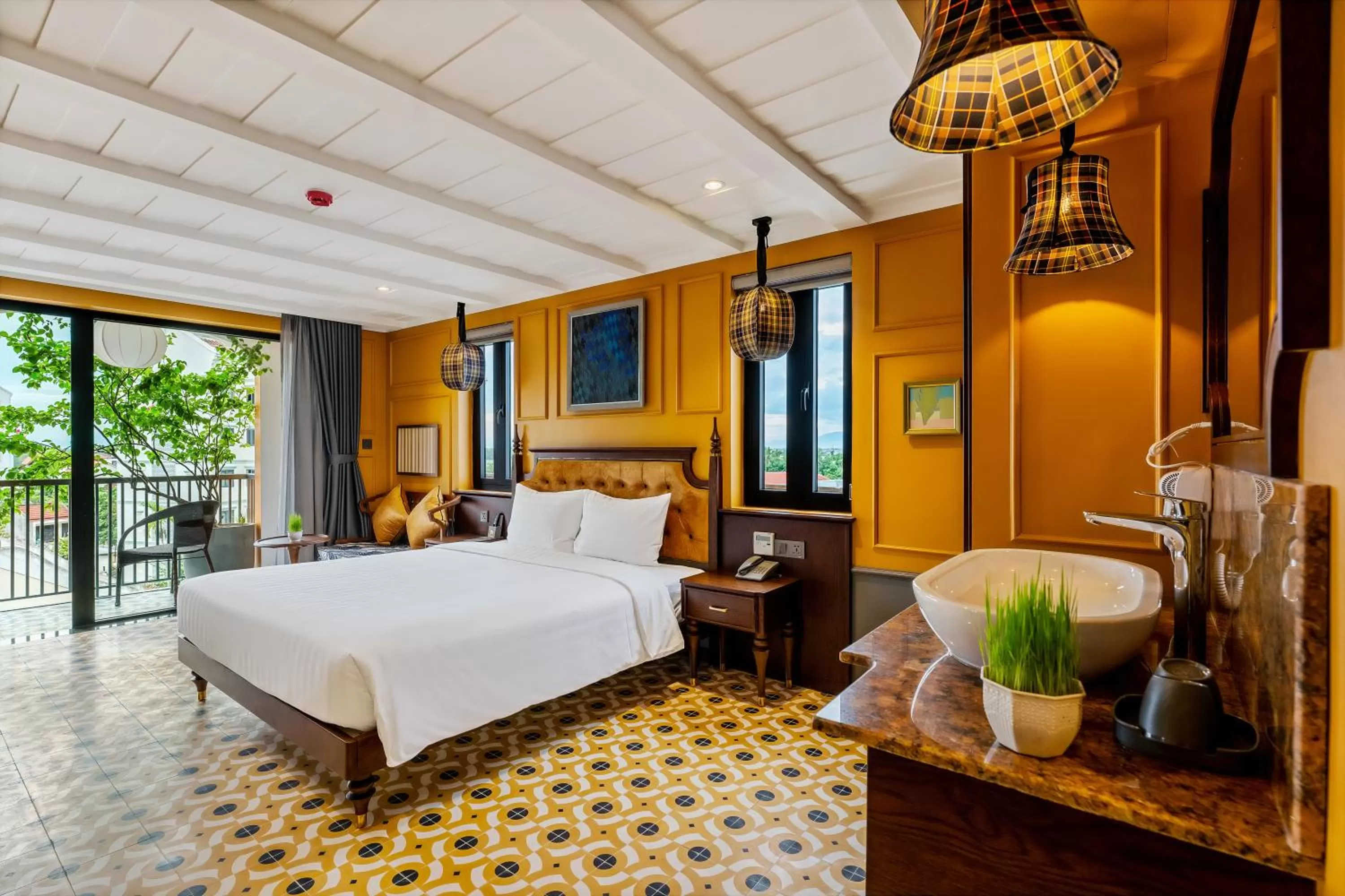 Photo of the whole room, Bed in Son Hoi An Boutique Hotel & Spa