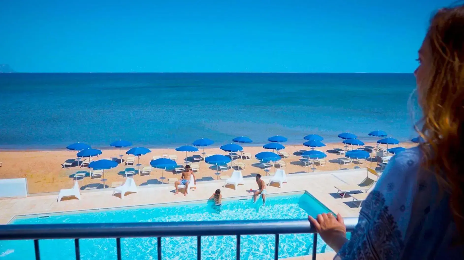 Pool View in Hotel La Battigia