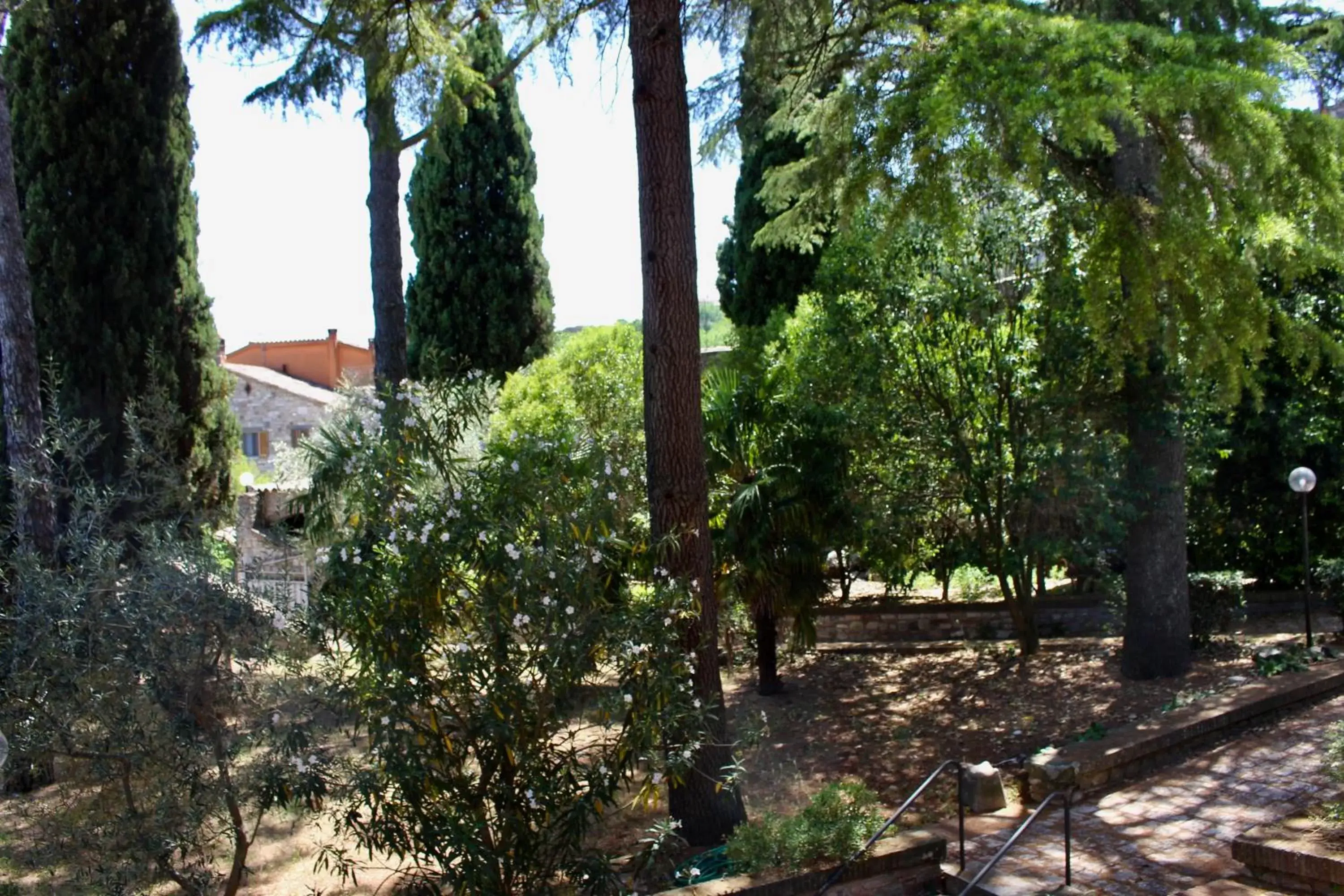 Garden view in Monastero SS. Annunziata