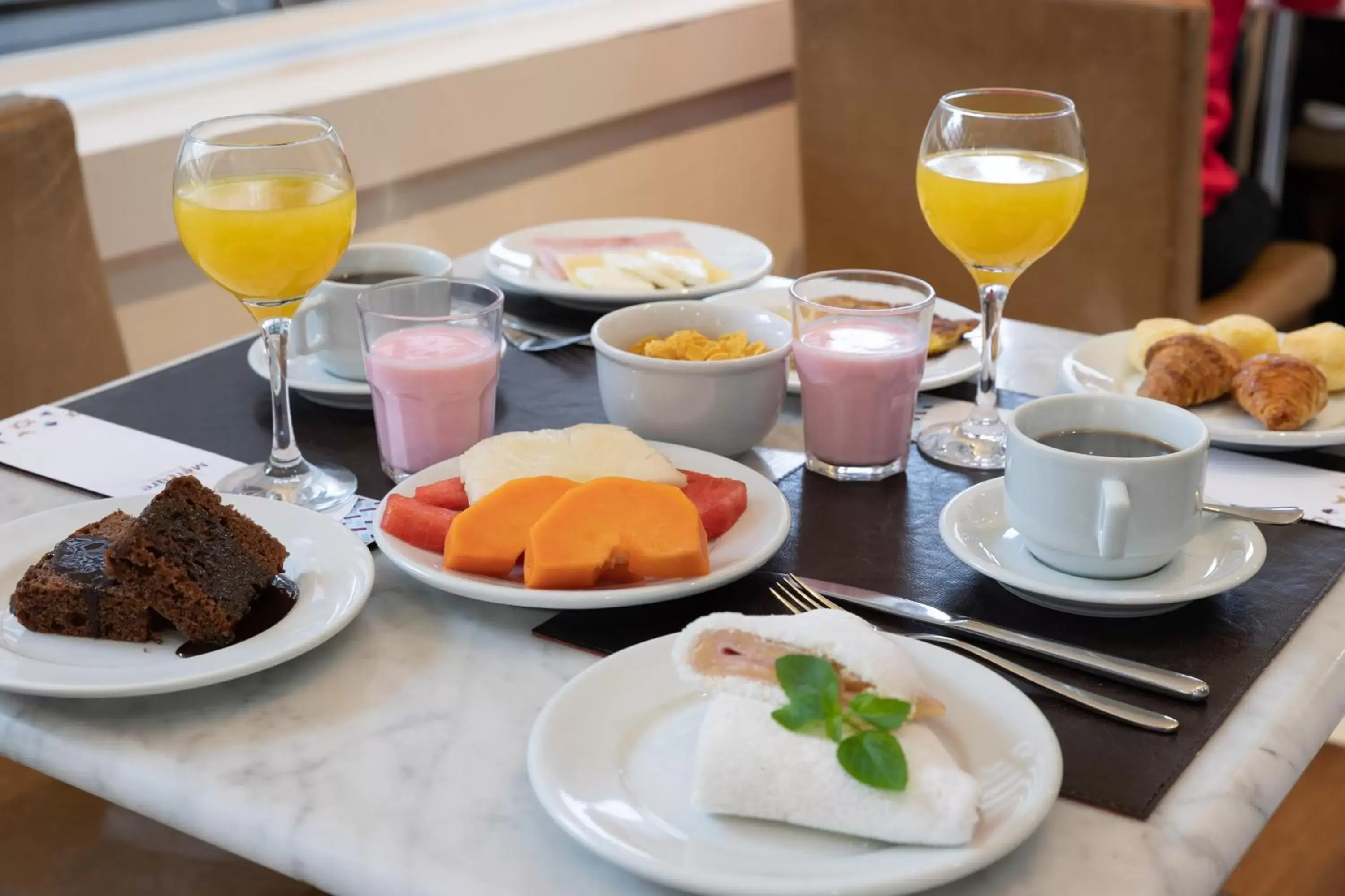 Breakfast in Mercure Sao Paulo Grand Plaza Paulista