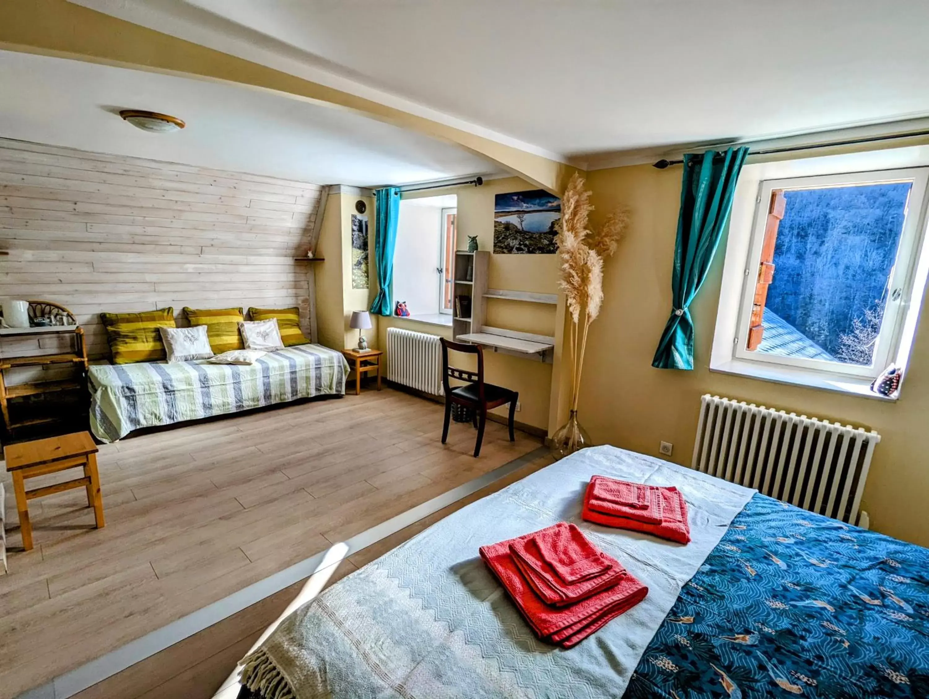 Bedroom in Chambres et table d'hôtes Le Lepadou-Bas