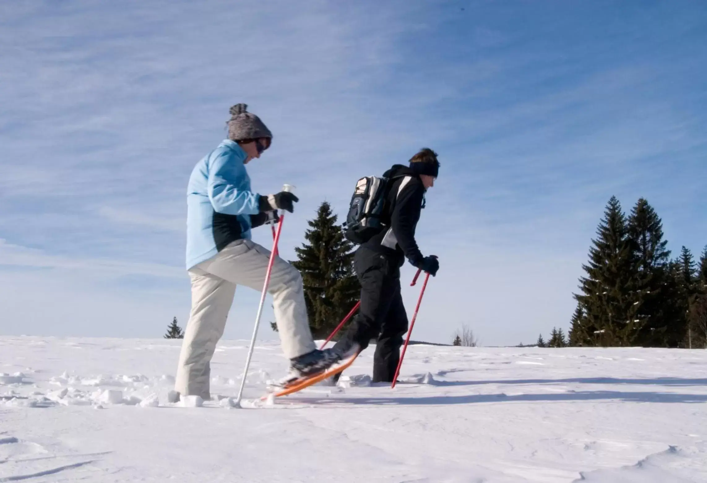 Winter, Skiing in Ferienpark Geyersberg