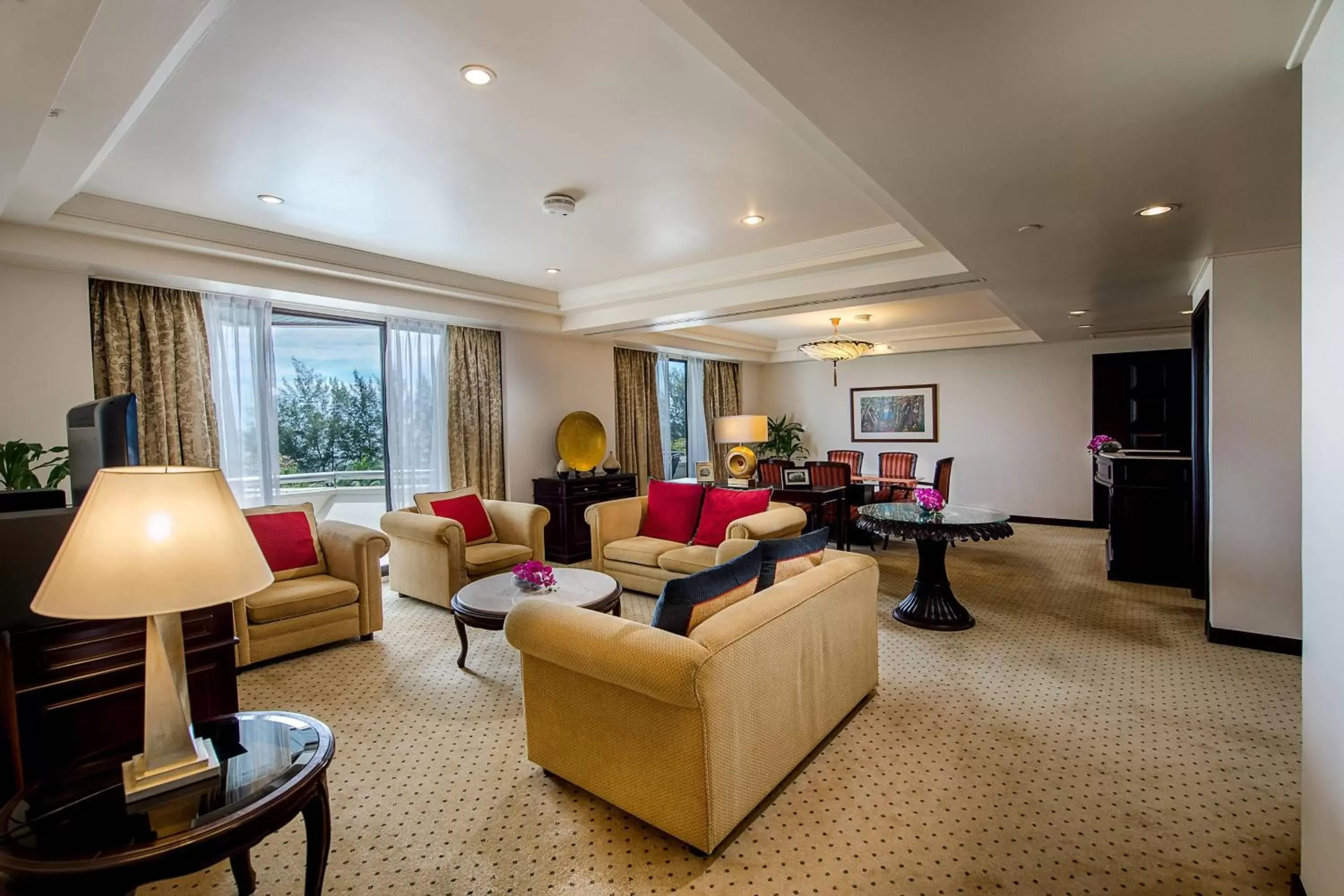 Living room, Seating Area in Miri Marriott Resort & Spa