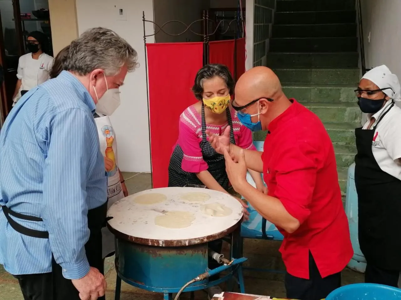 People in La Catrina de Alcala