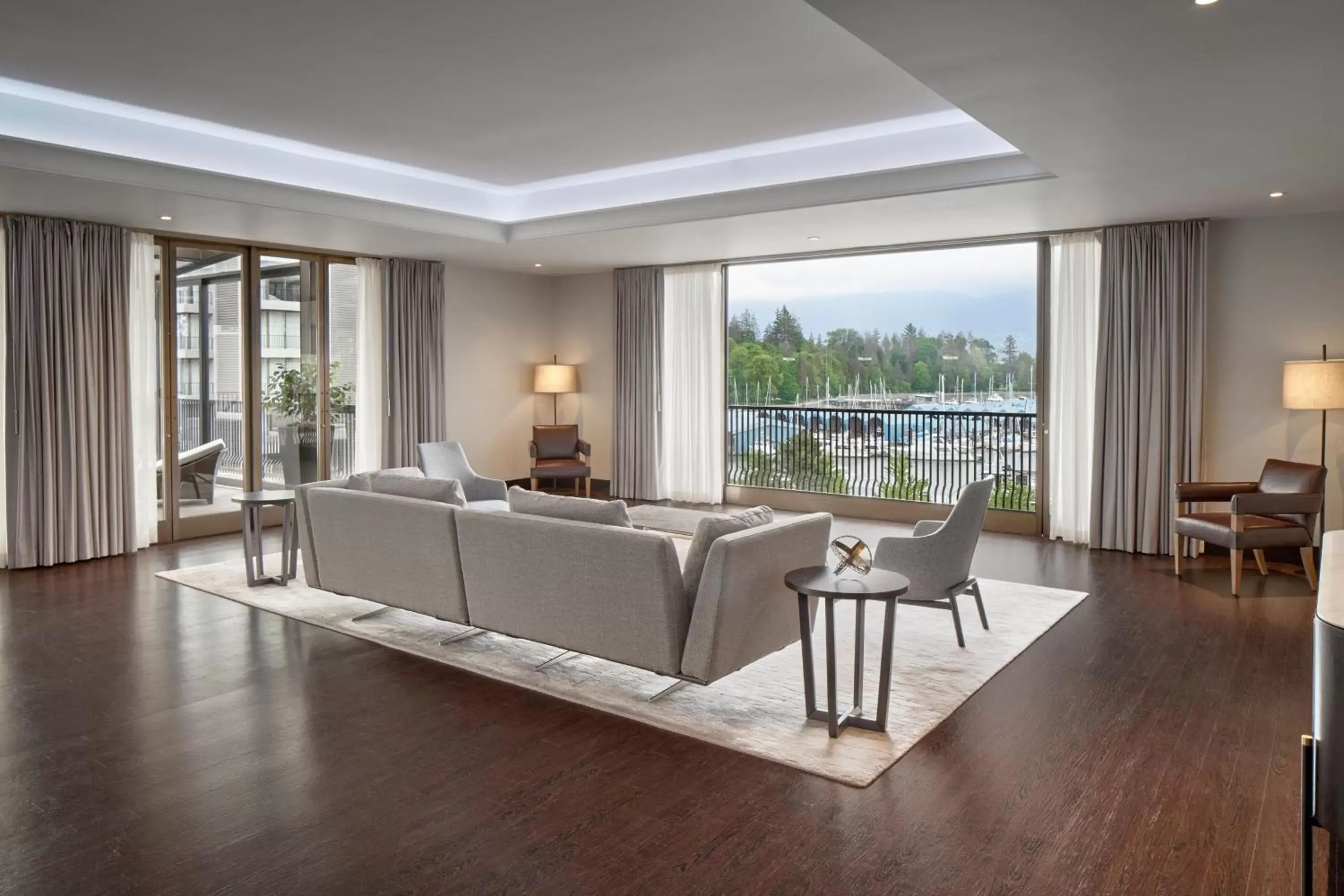 Bedroom in The Westin Bayshore, Vancouver