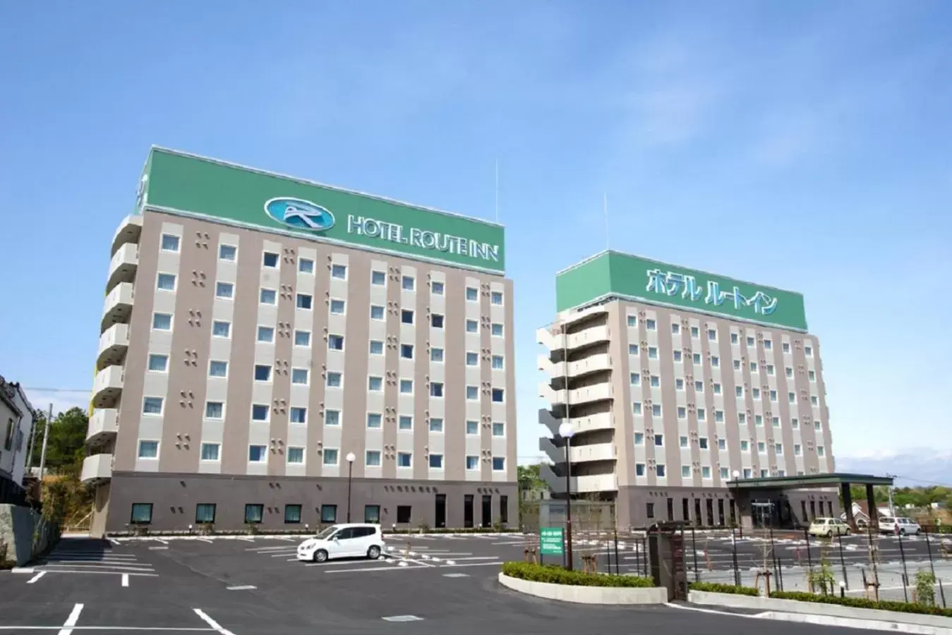 Facade/entrance, Property Building in Hotel Route-Inn Iwata Inter