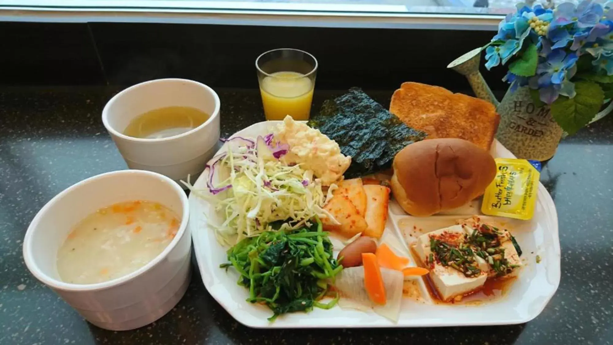 Food, Breakfast in Toyoko Inn Gifu-hashima-eki Shinkansen Minami-guchi