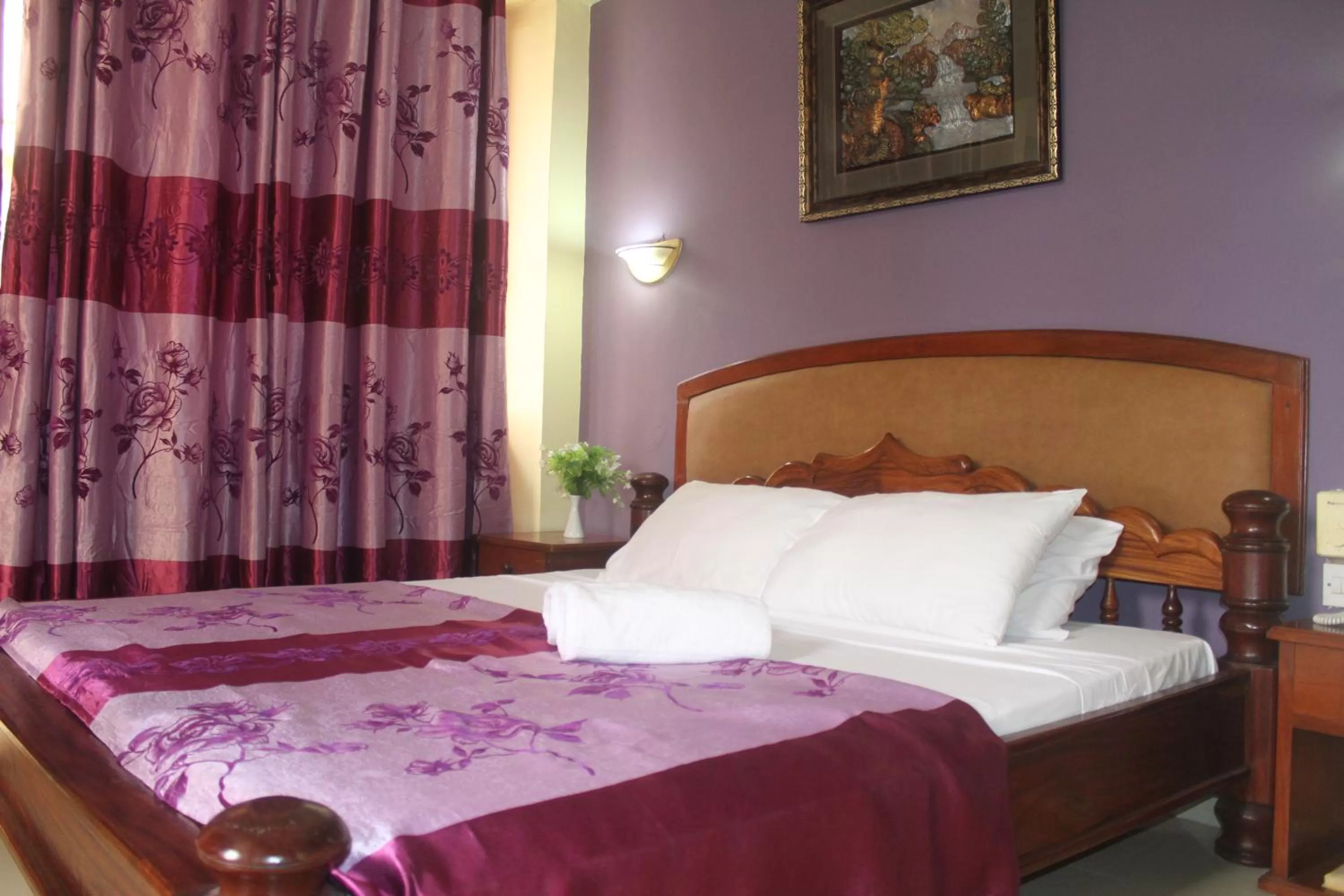 Bed in Iris Hotel Dar Es Salaam