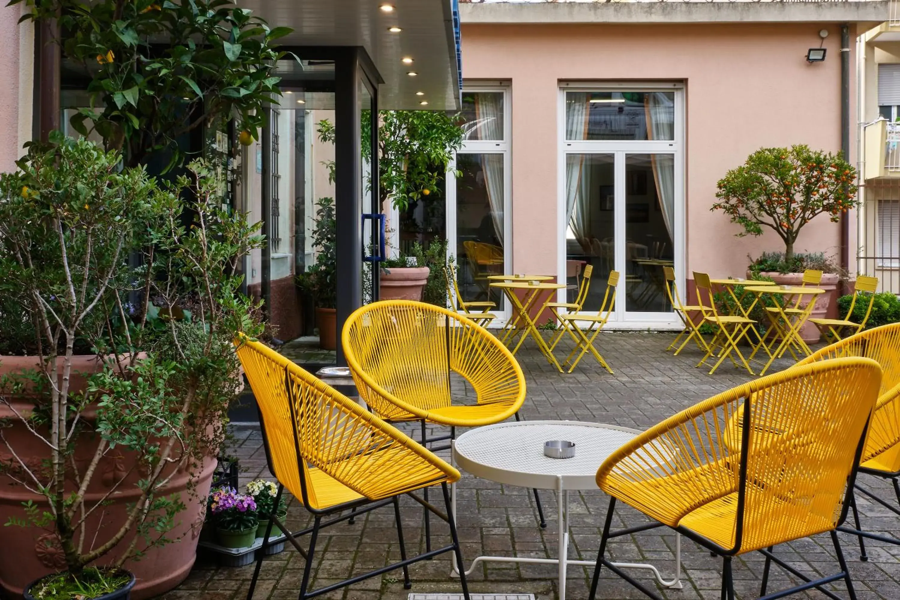 Patio in Hotel San Giuseppe