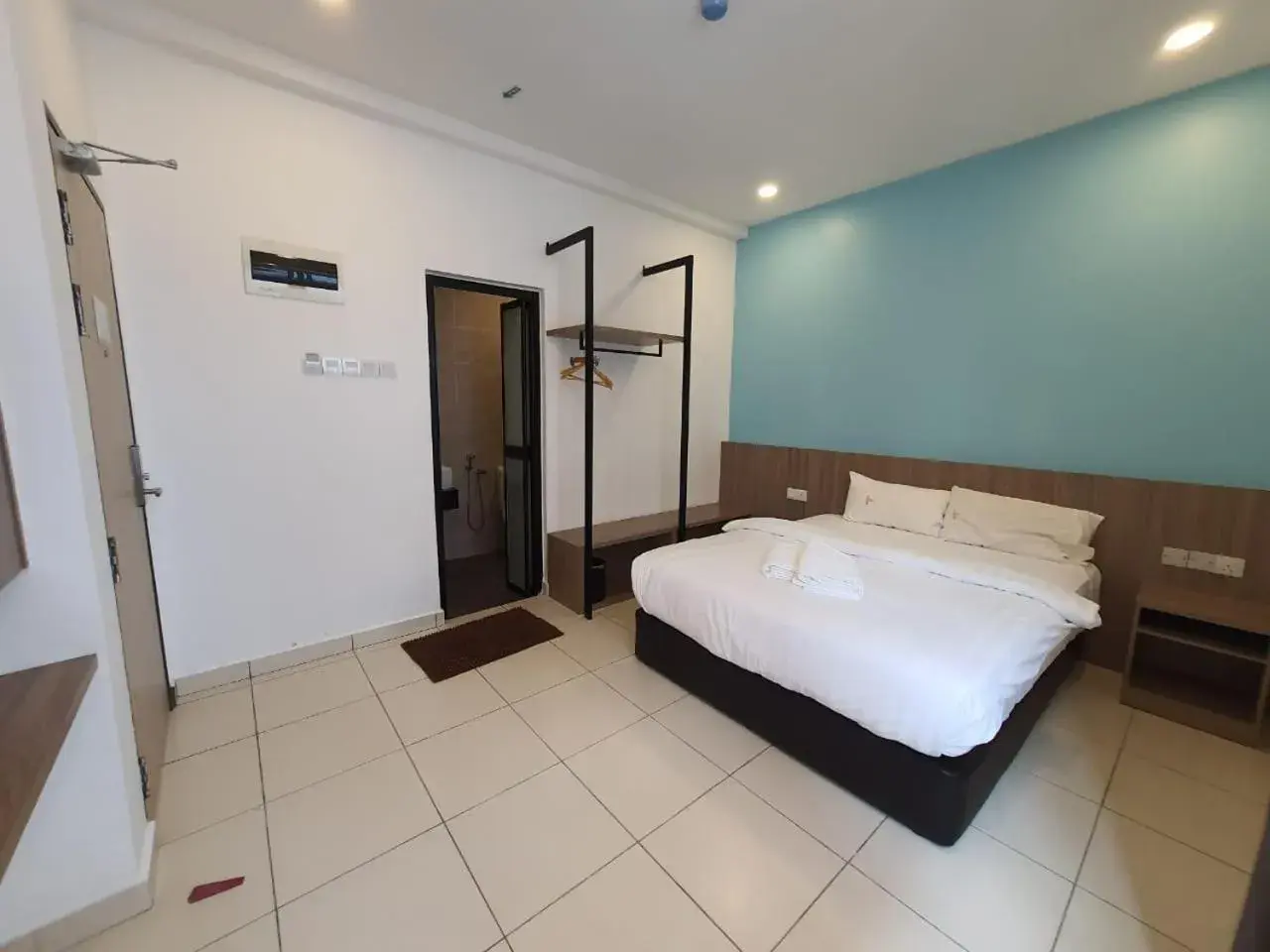 Bed in Hotel Golden View Nilai