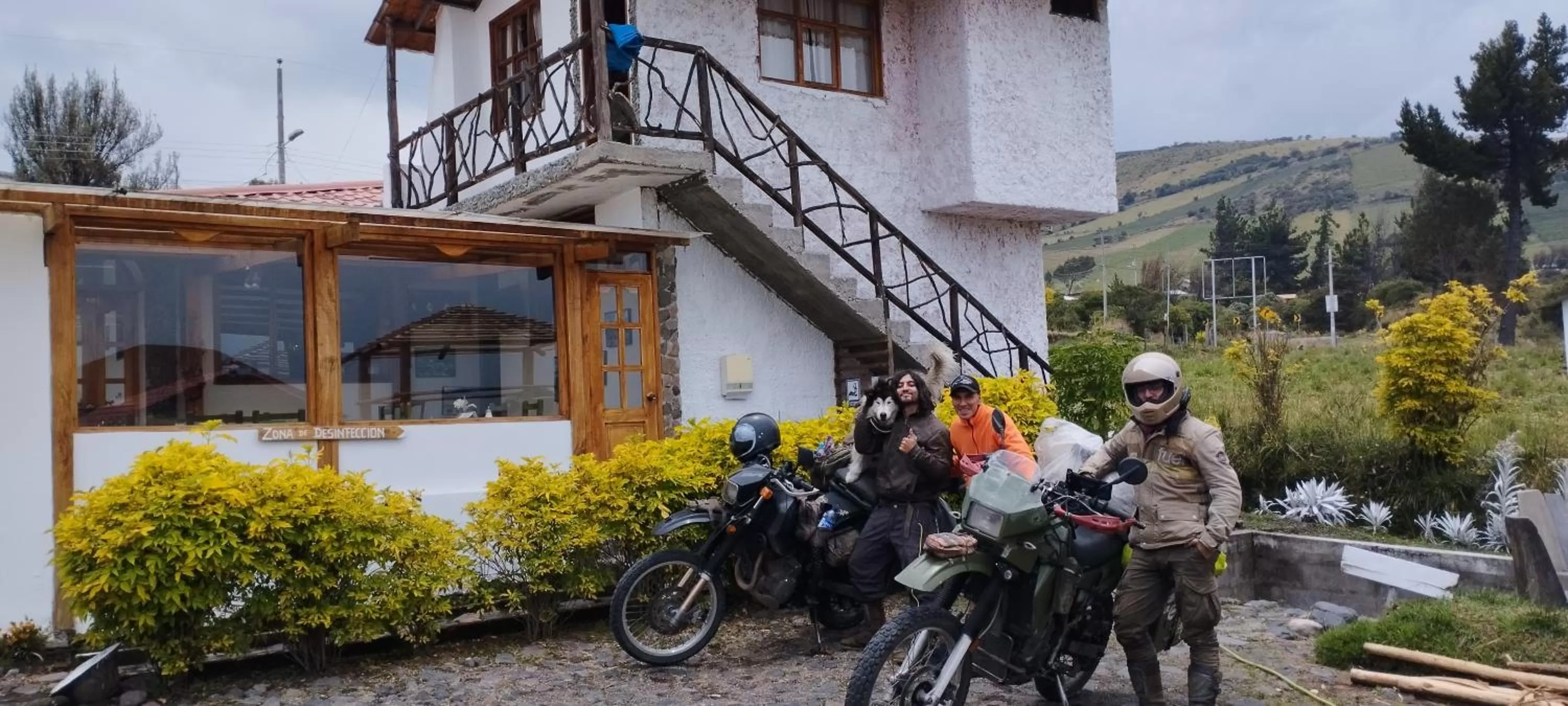 Garden in Ruta de los volcanes