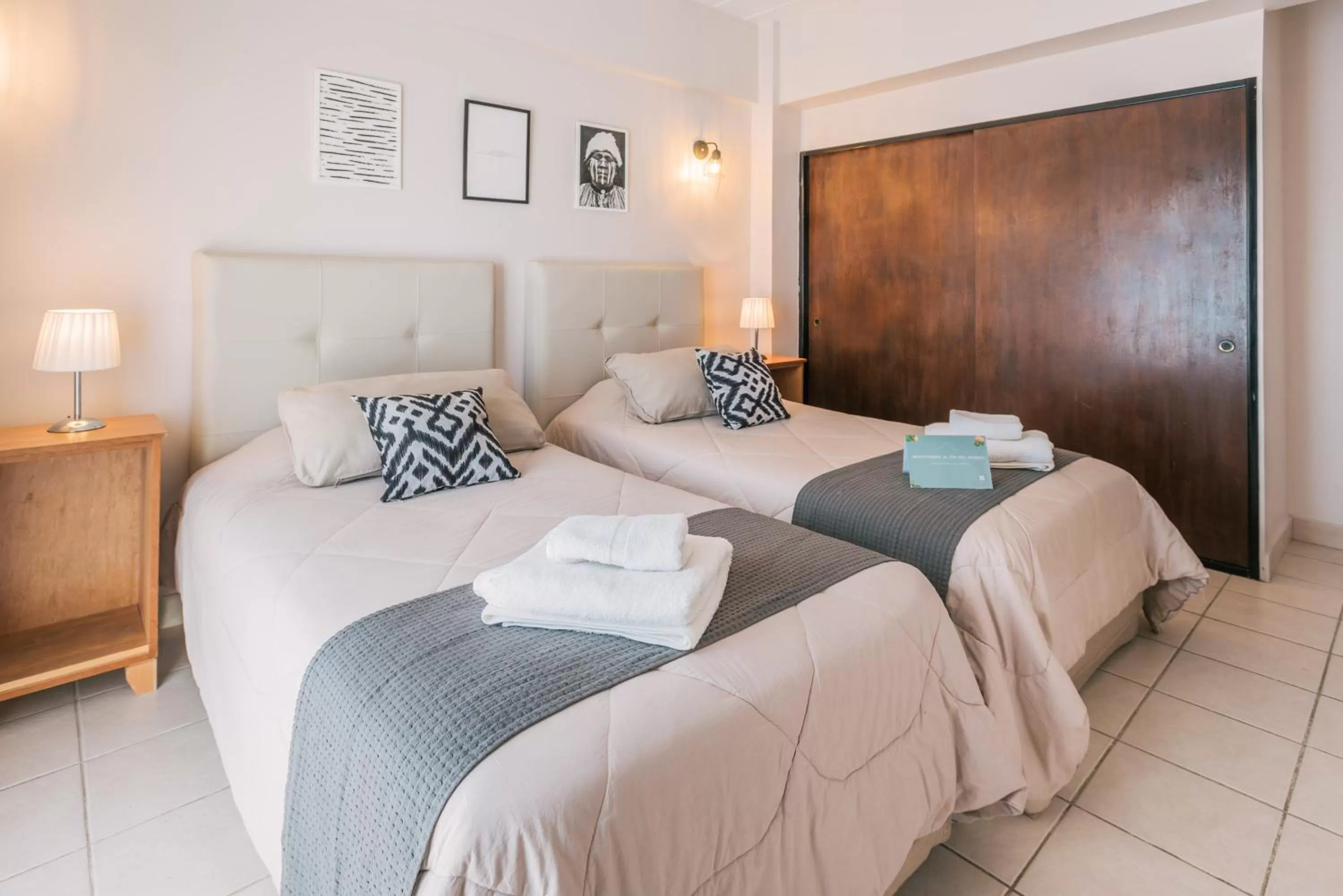 Bed in Riviera Fueguina Apartments