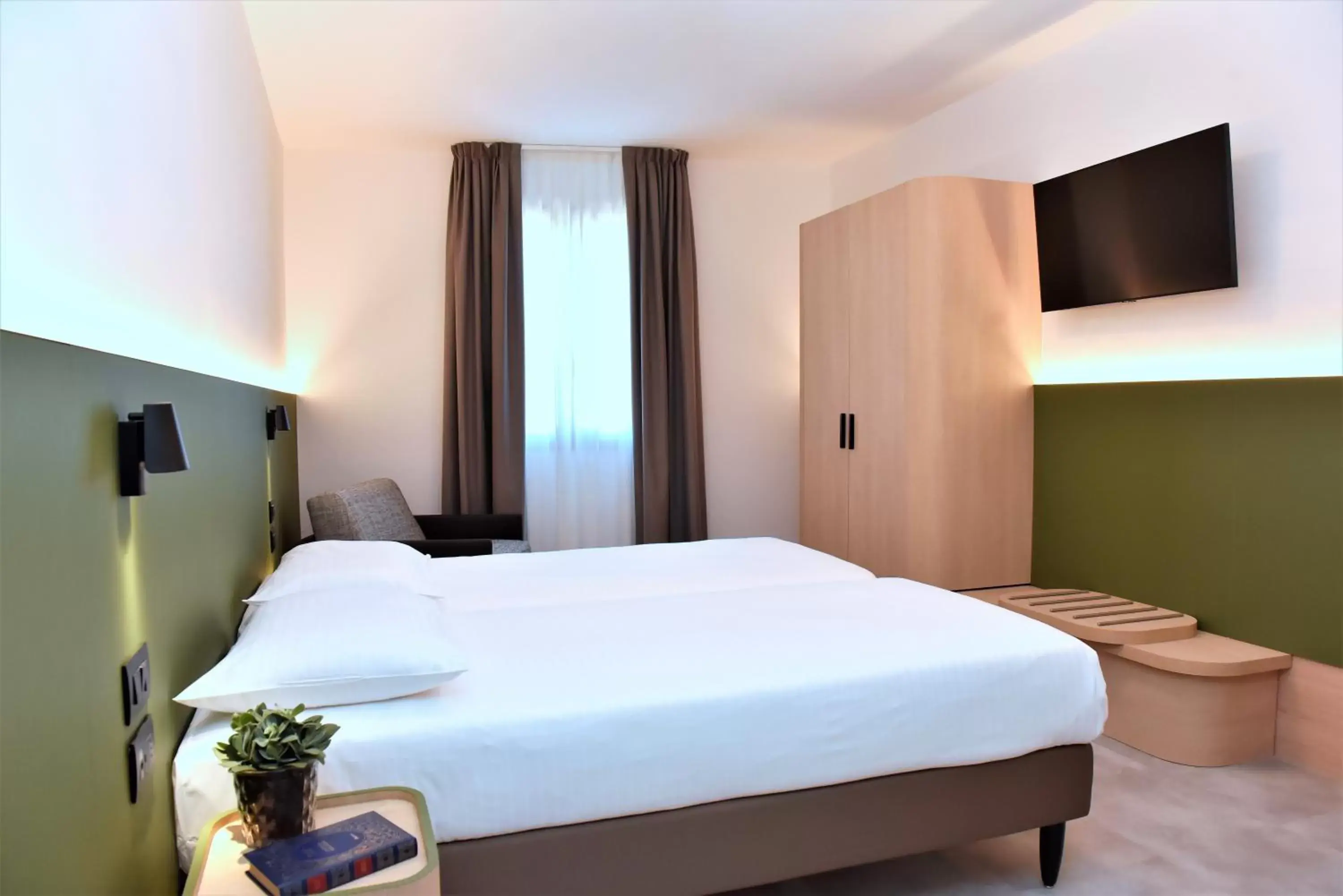 Bed, Room Photo in Hotel Casa Del Pellegrino