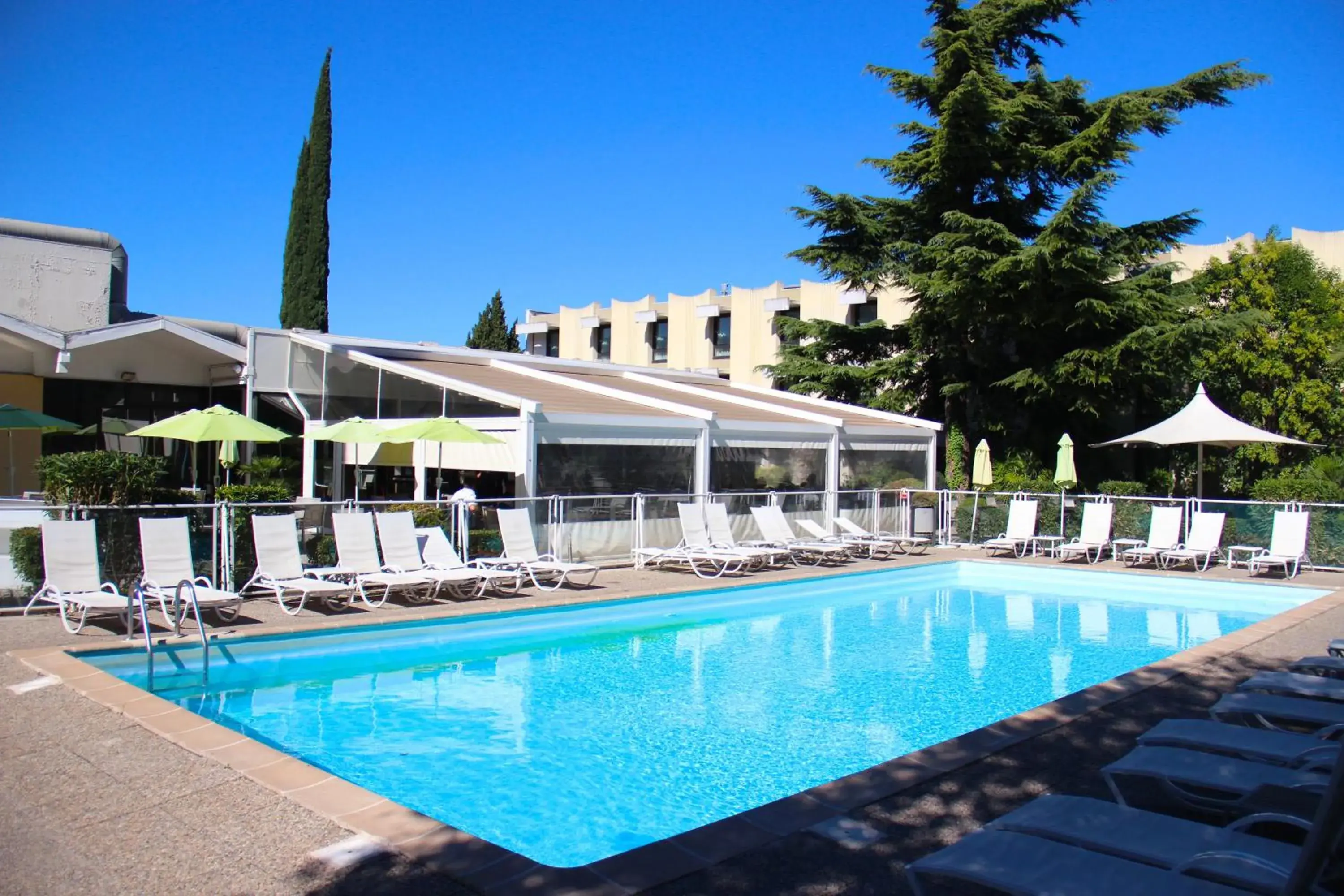 Swimming Pool in Novotel Marseille Est